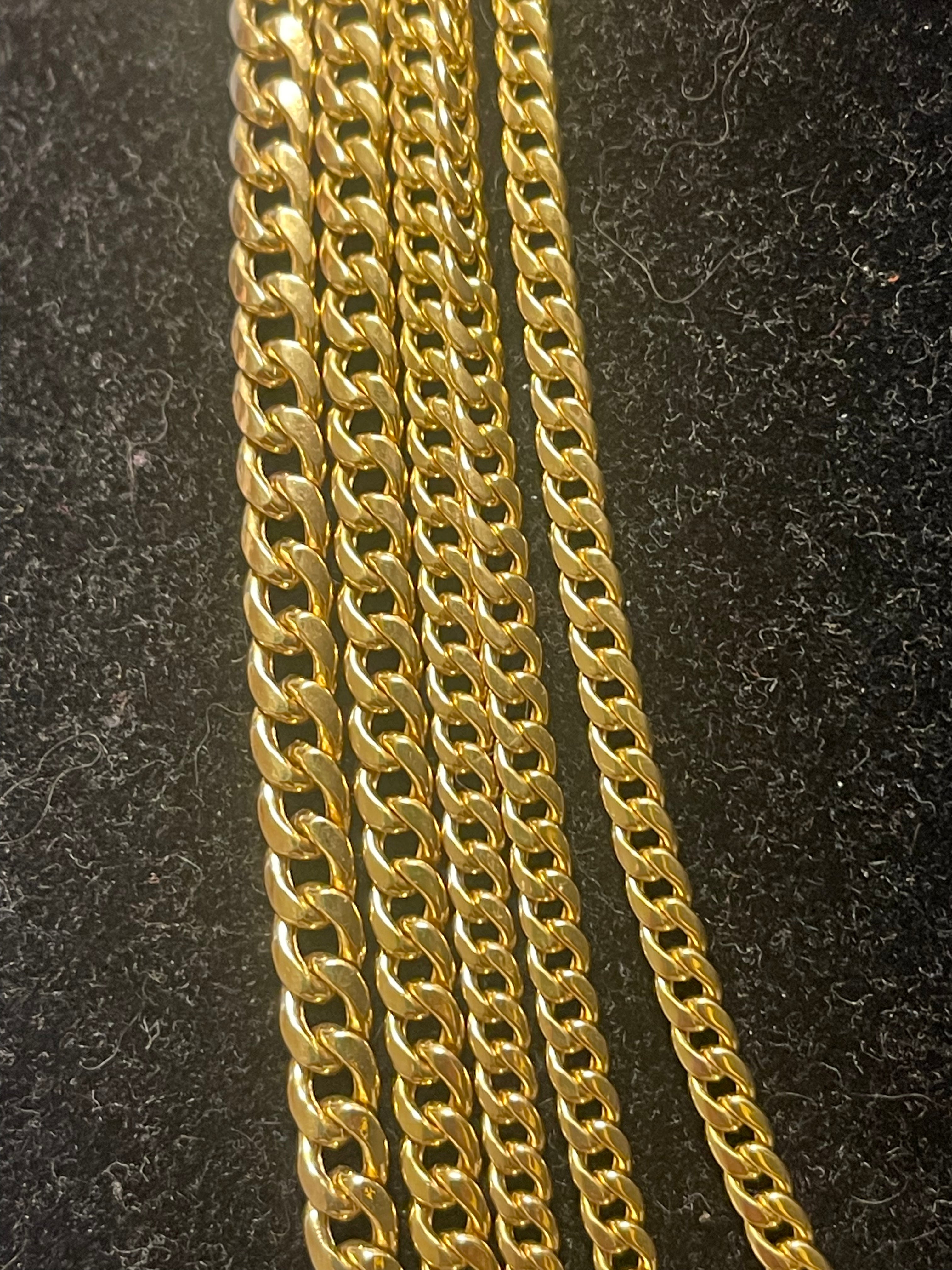 10k Gold Cuban Chains Quality Jewelry & Apparel