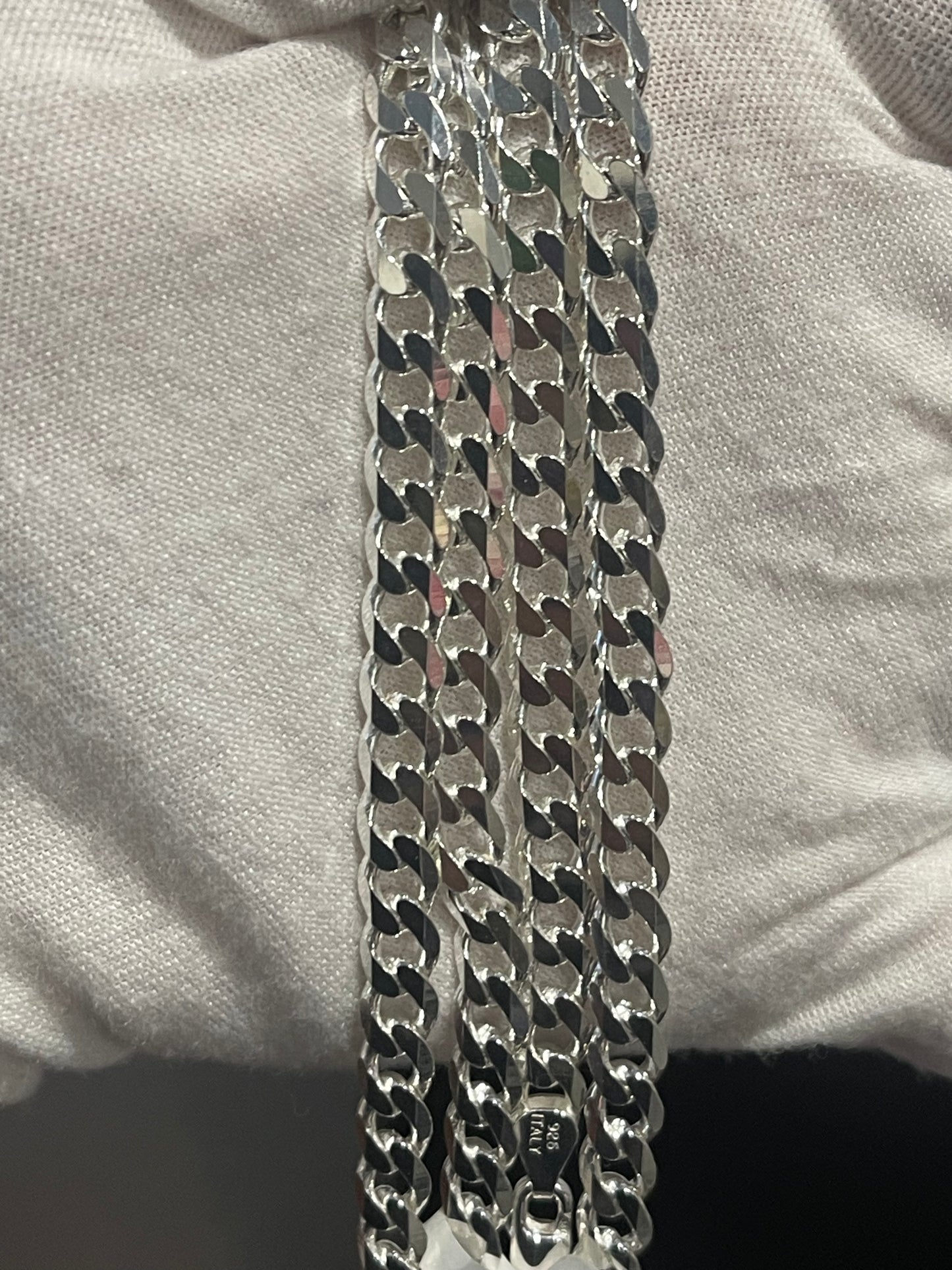 925 Silver Cuban Chain 24”