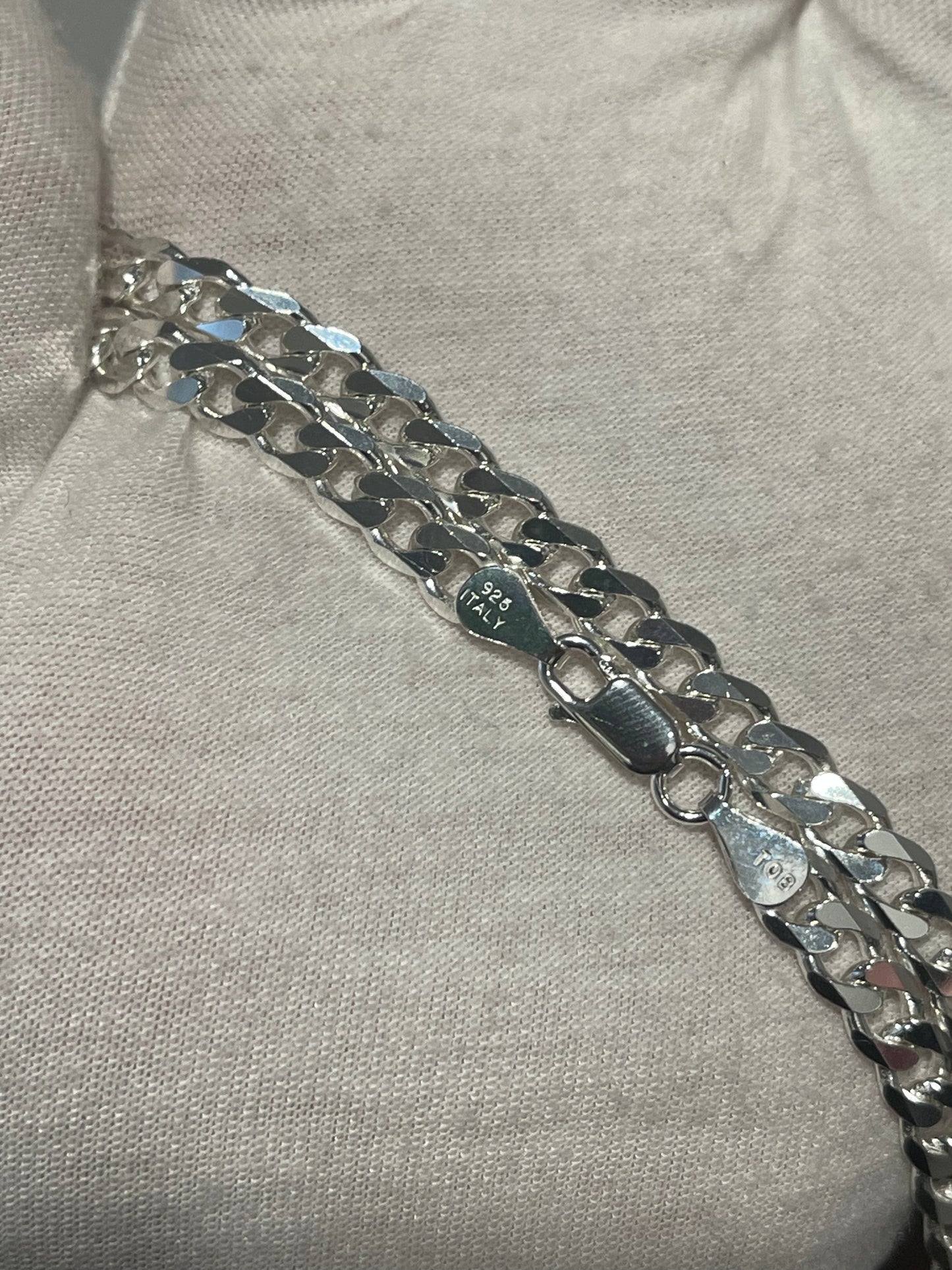 925 Silver Cuban Chain 24”