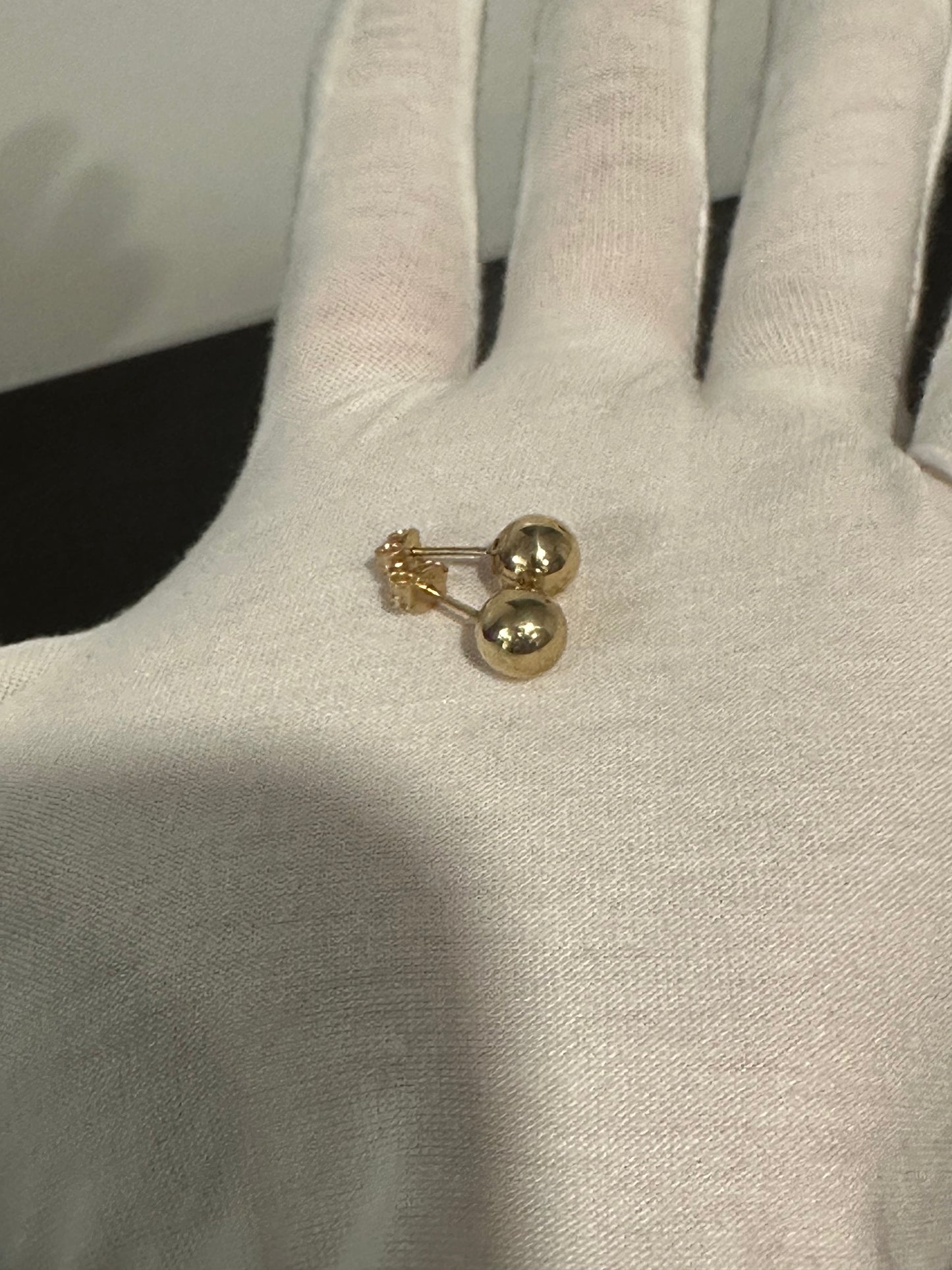 10K Ball Earrings