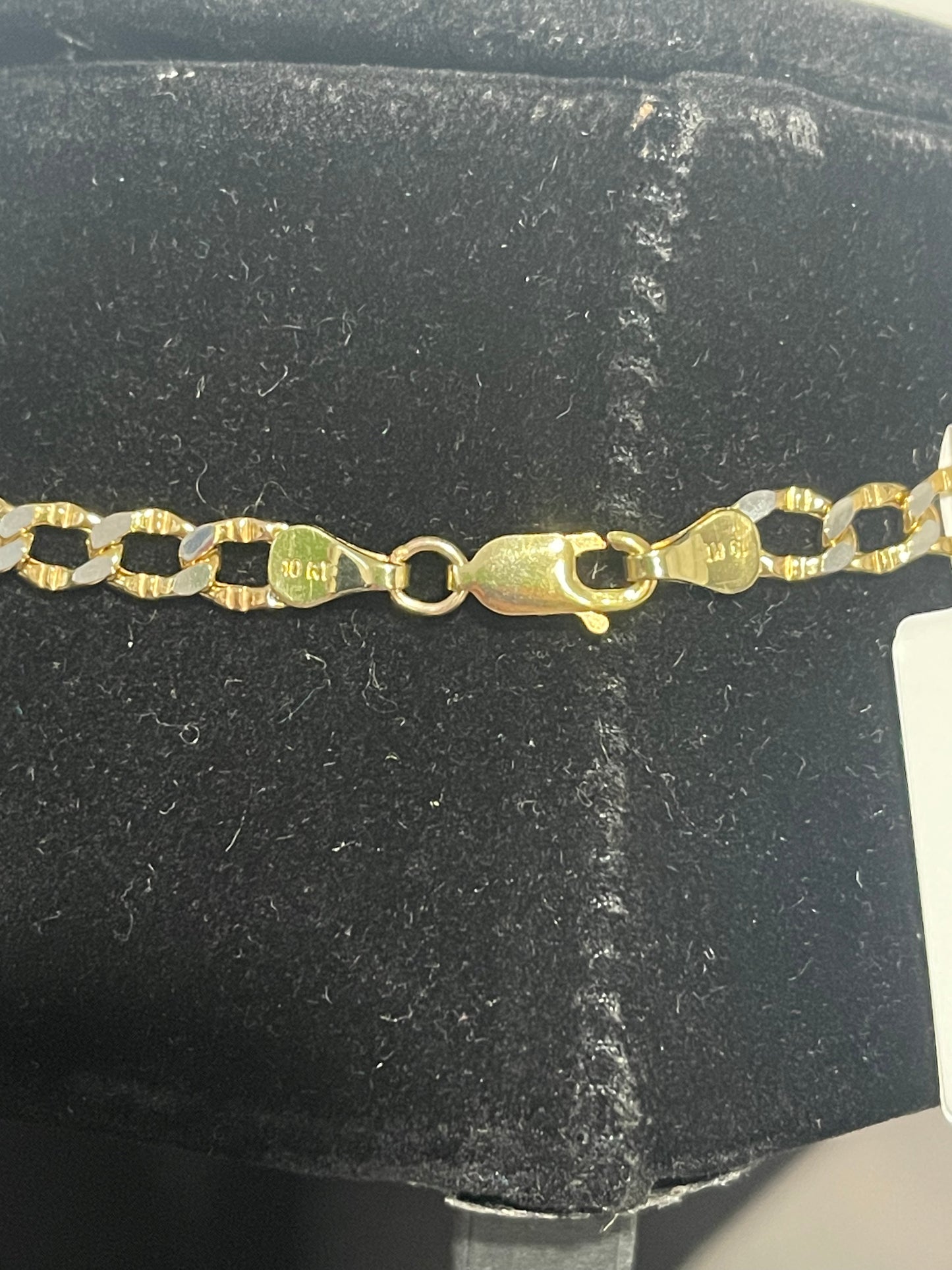 10K Diamond Cut Curb 22”