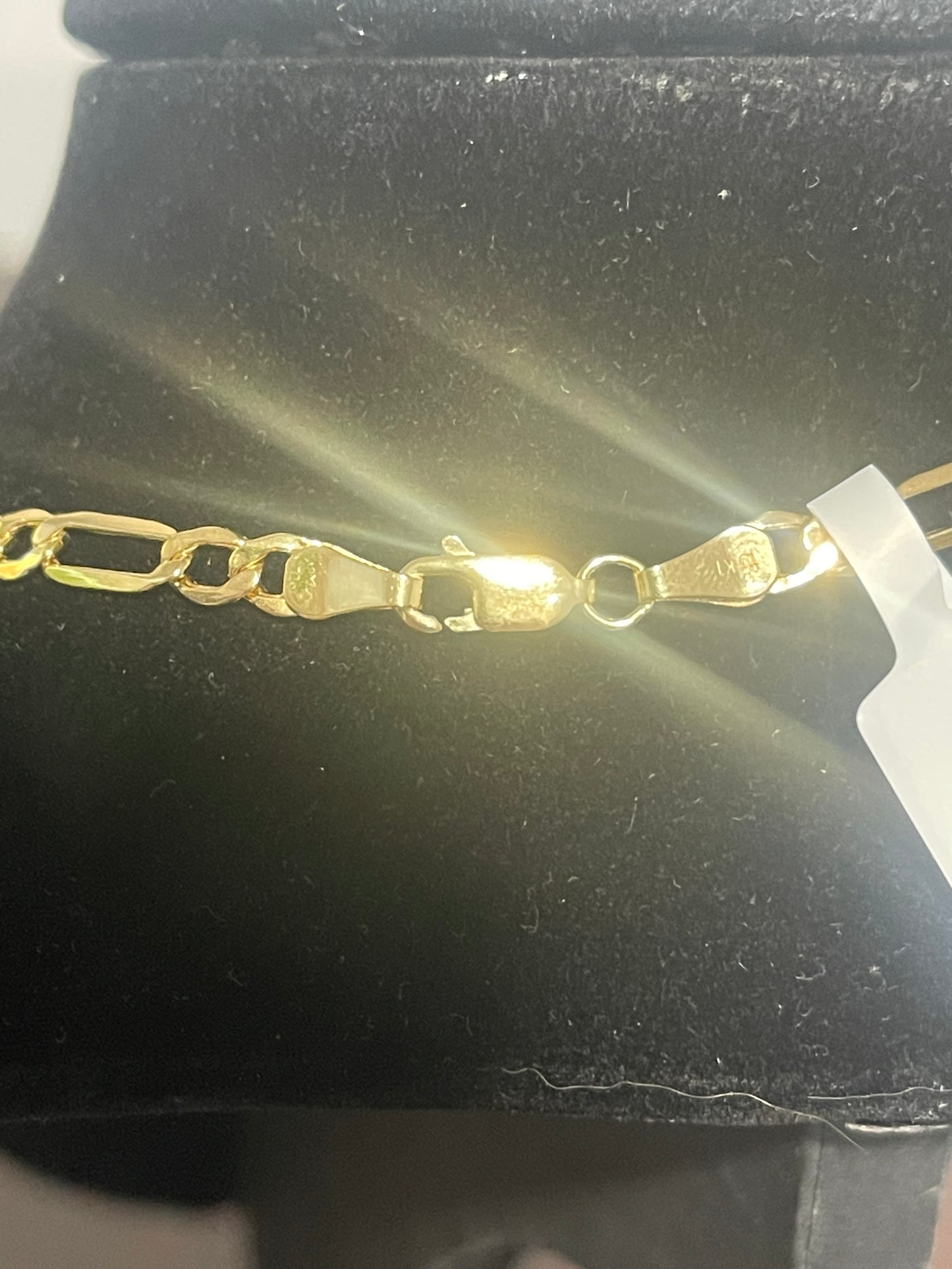 10K Figaro Chain 22”