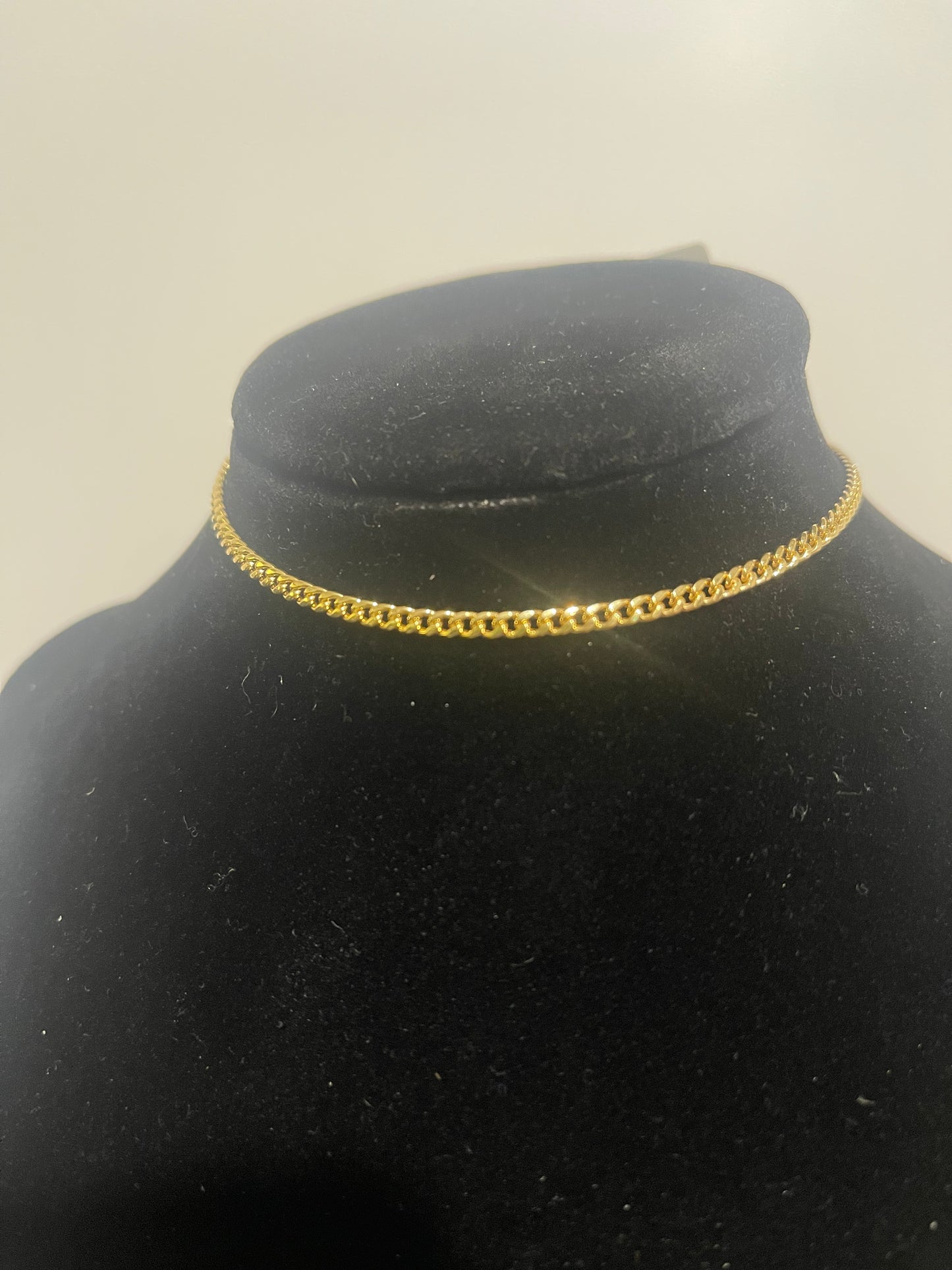 10K Cuban Bracelet/Anklet 10”