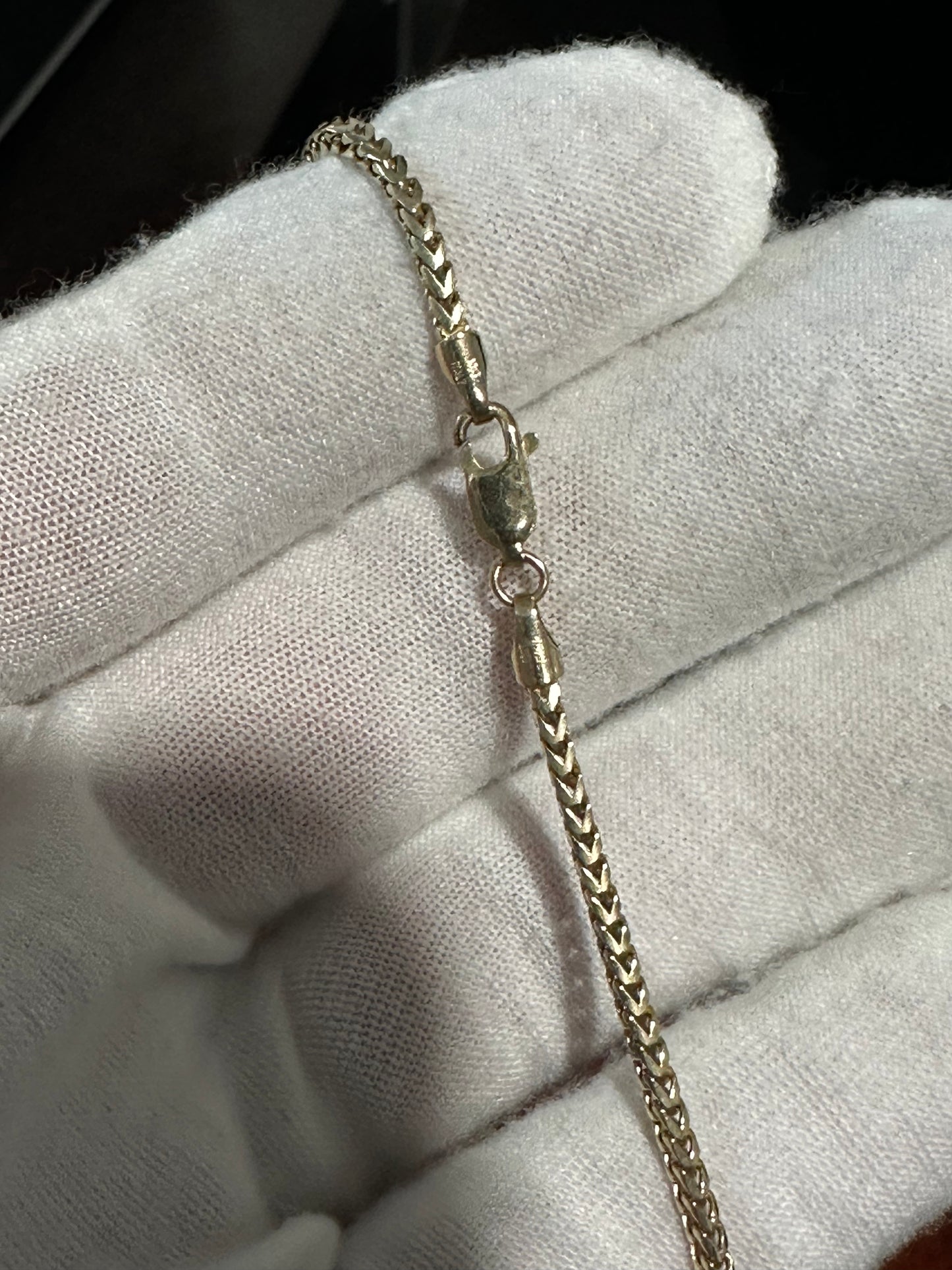 10K Gold Franco Chain 18”