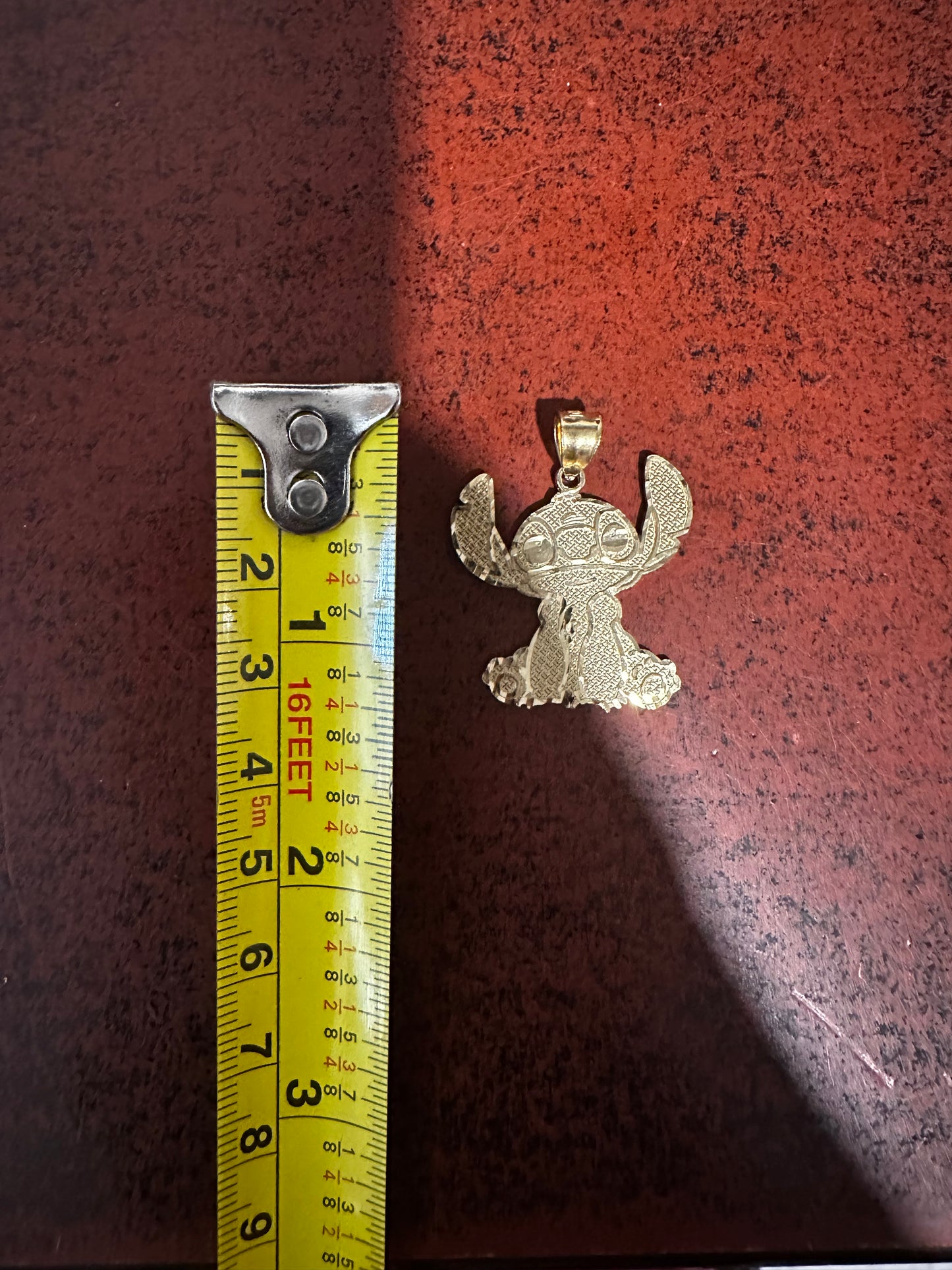10K Stitch Pendant