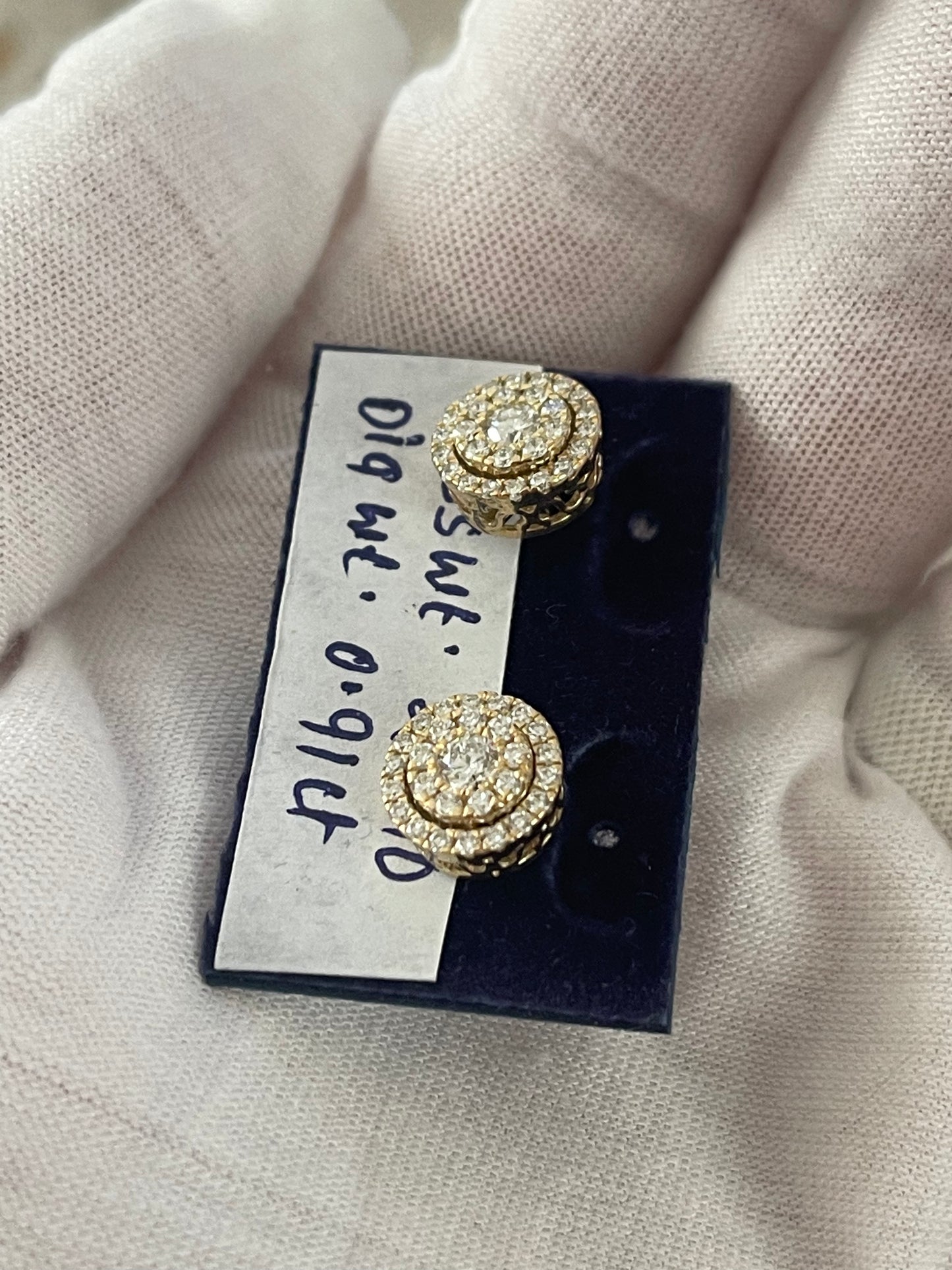 0.91CT Diamond Earrings
