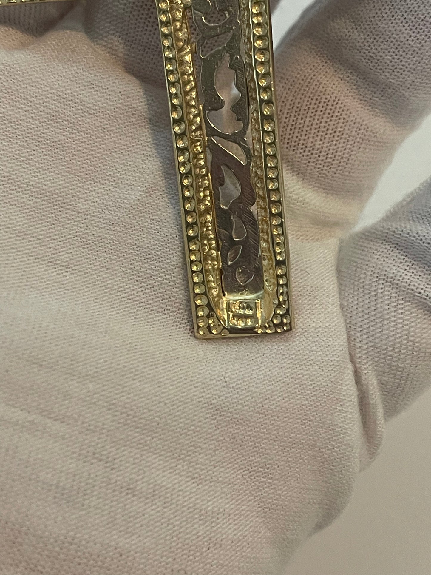 Solid 10K Gold Cross