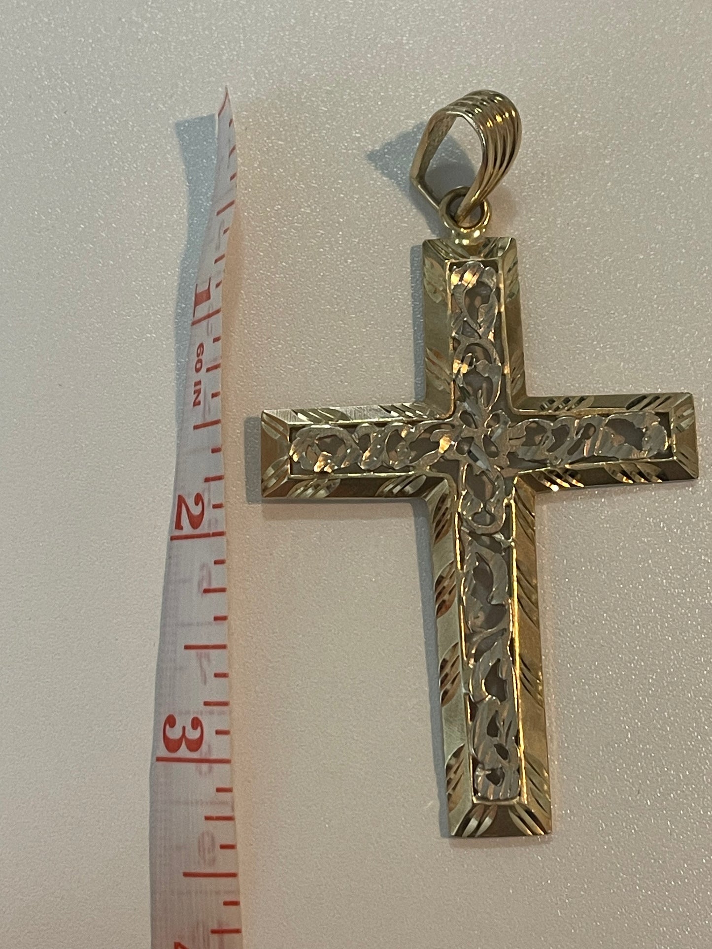 Solid 10K Gold Cross