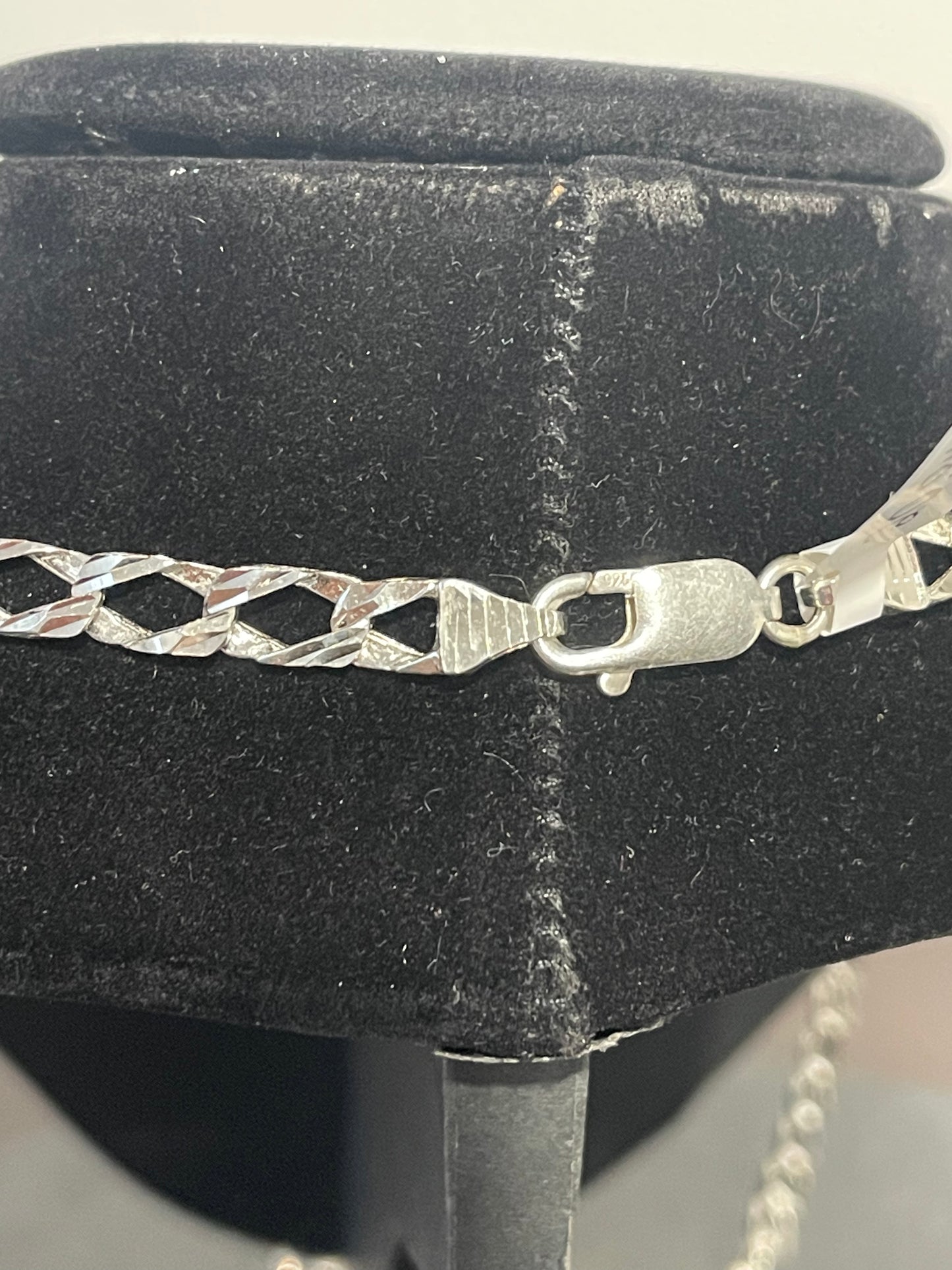 Silver DC Chain 26”