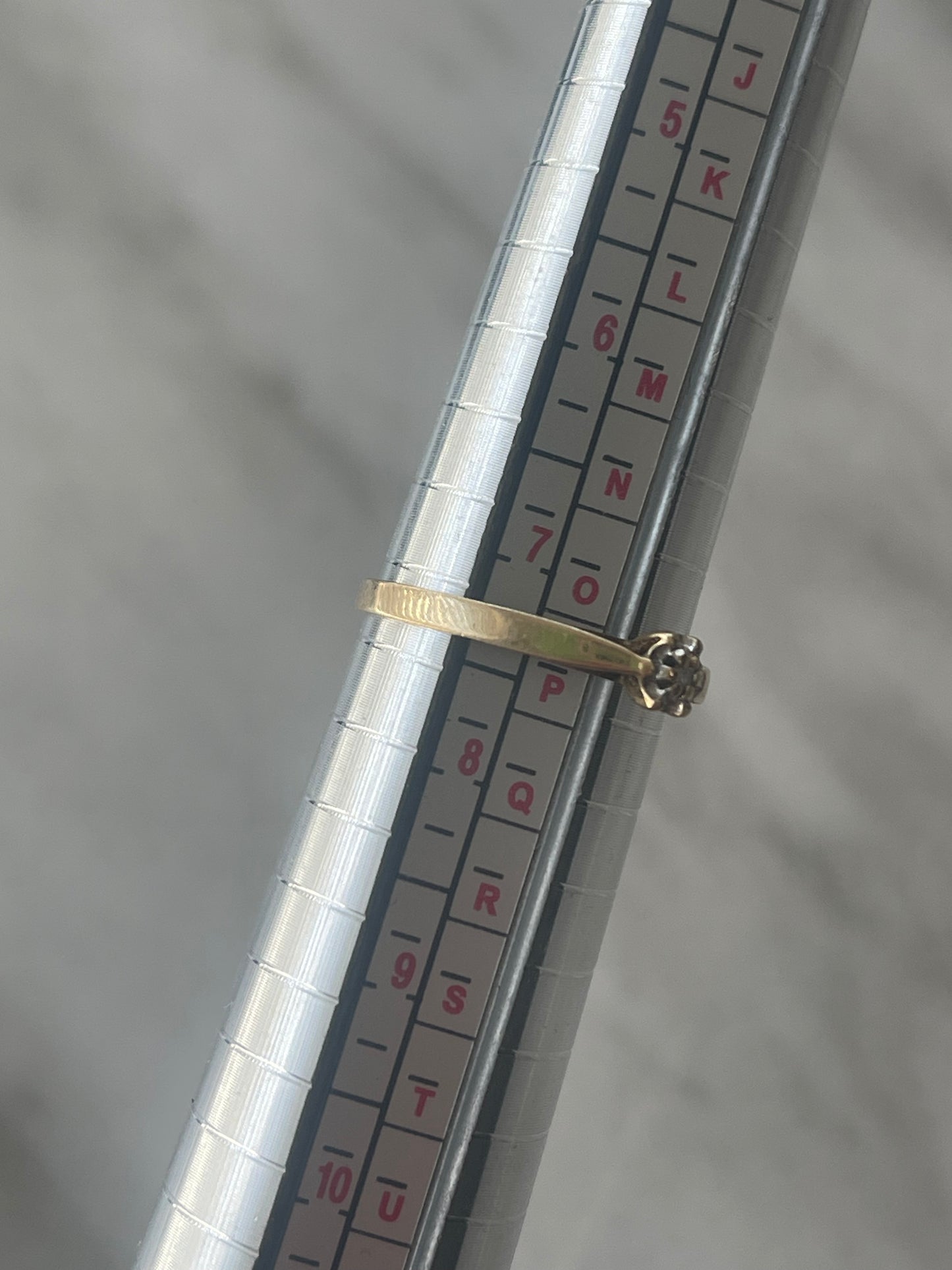 10K Diamond Ring
