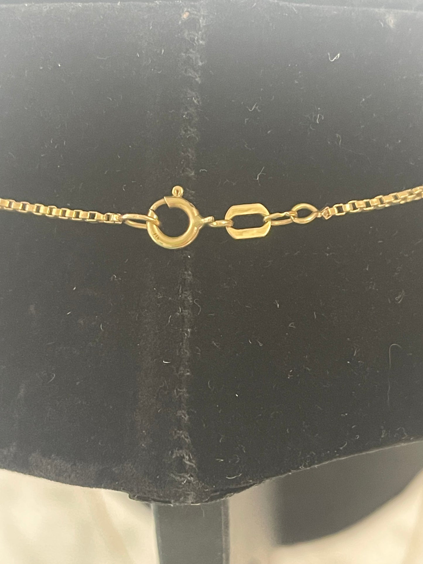 10K Gold 26” Box Link Chain