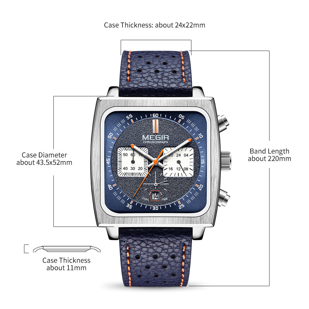 MEGIR 2022 Analogue Watch Men