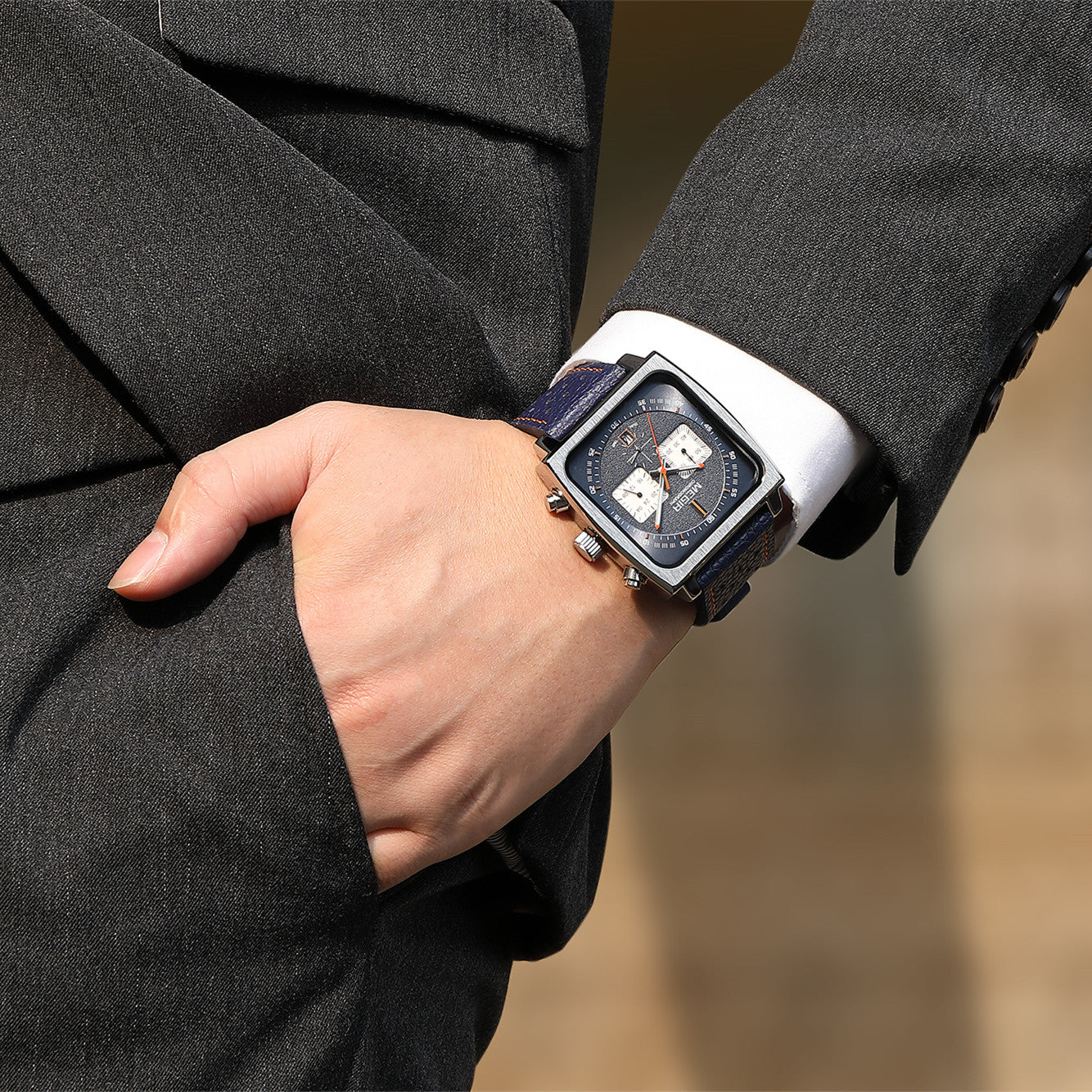 MEGIR 2022 Analogue Watch Men