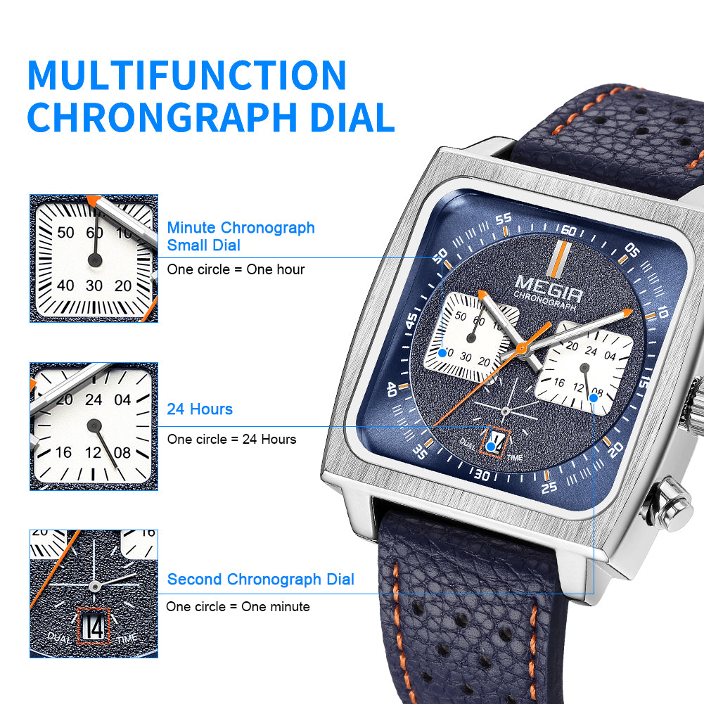 MEGIR 2022 Analogue Watch Men