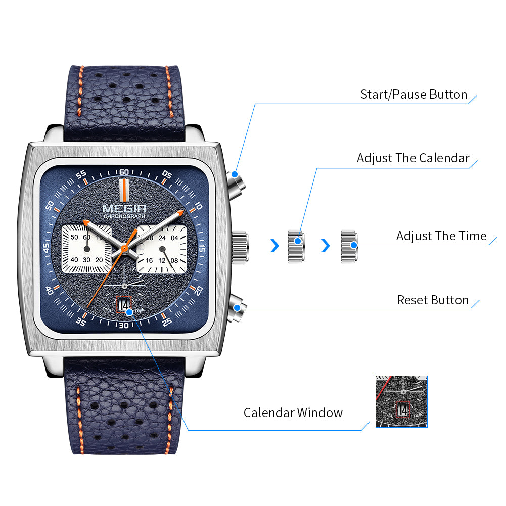 MEGIR 2022 Analogue Watch Men