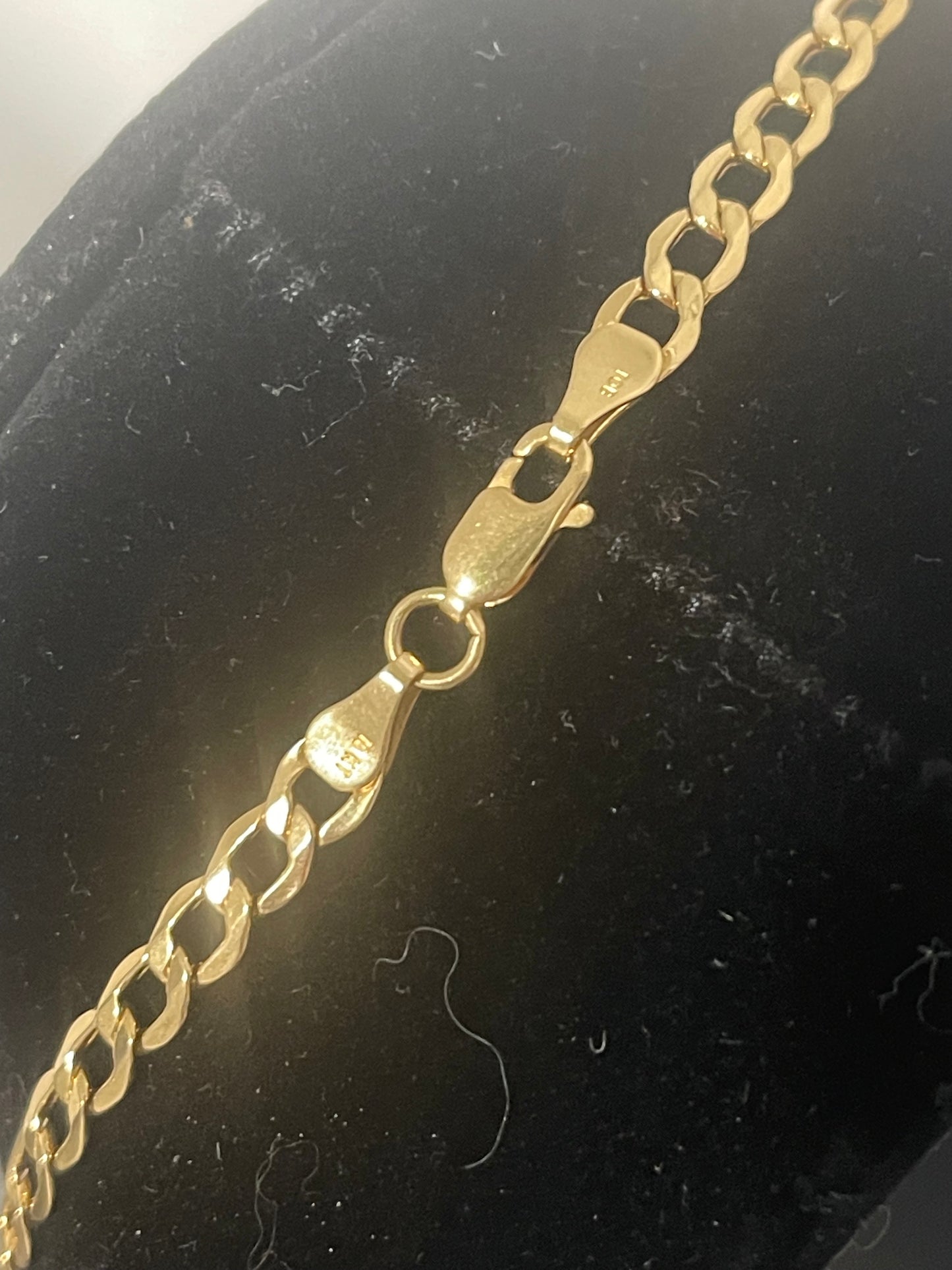 10k Gold 24” Curb Chain