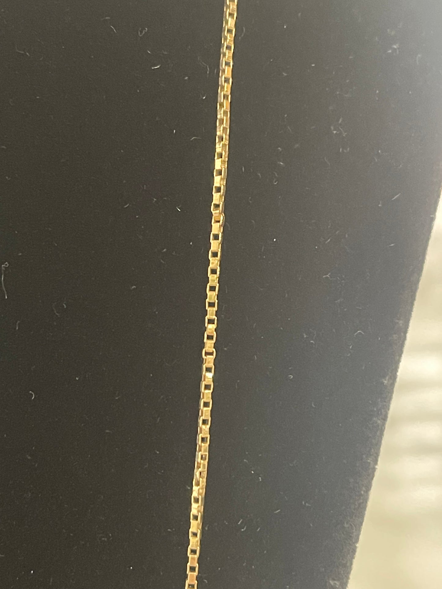 10K Gold 26” Box Link Chain