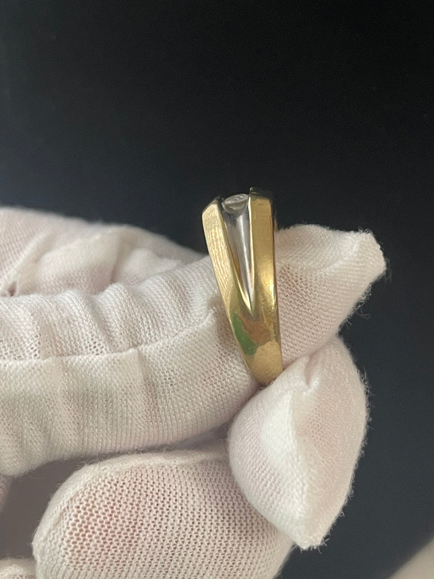 10K Gold Diamond Ring