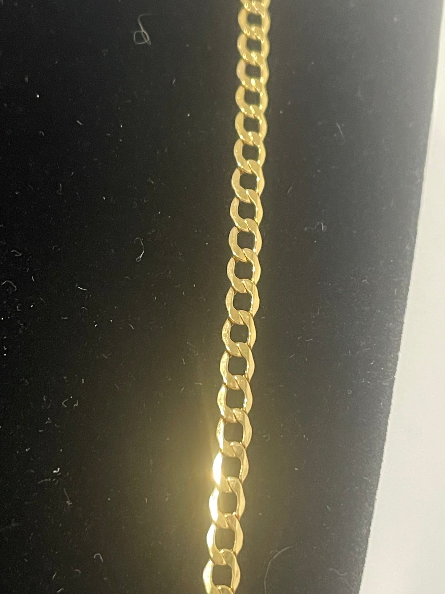 10k Gold 24” Curb Chain