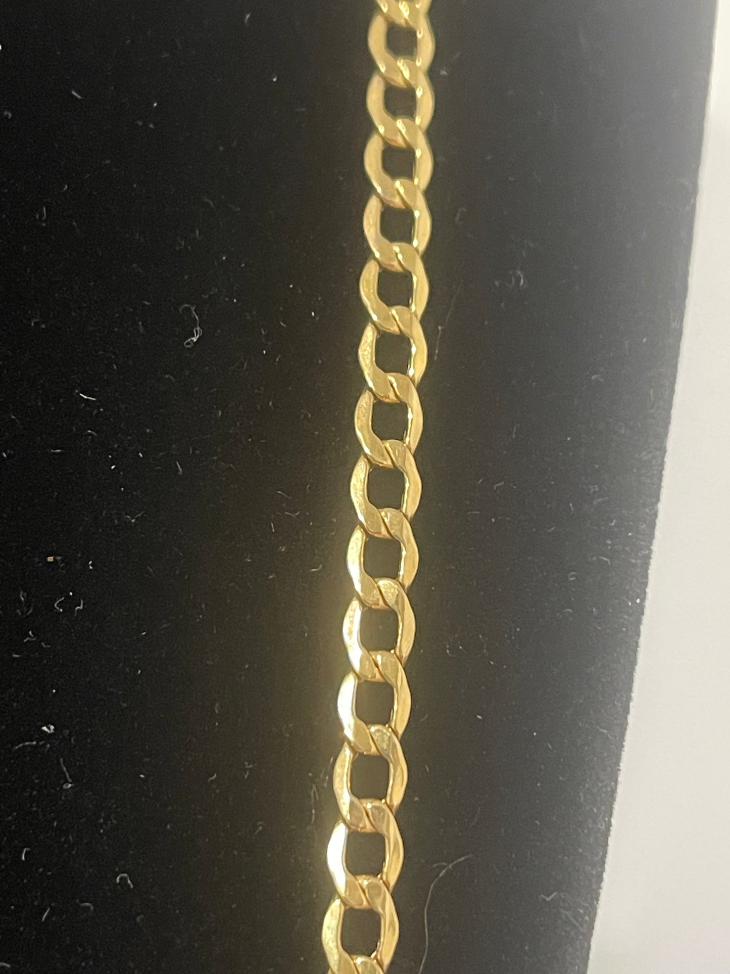 10k Gold 24” Curb Chain