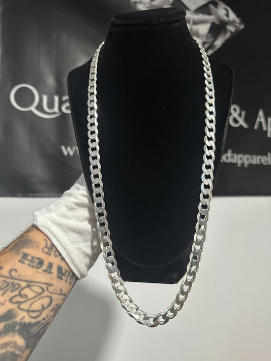 925 Silver Curb Chain 26”