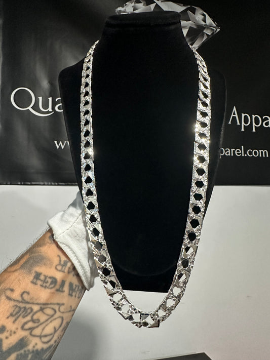 925 Silver DC Nugget Chain 26”