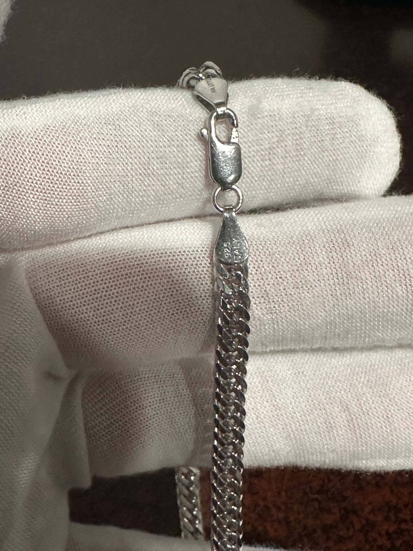 925 Italian Silver Bracelet 8.25”