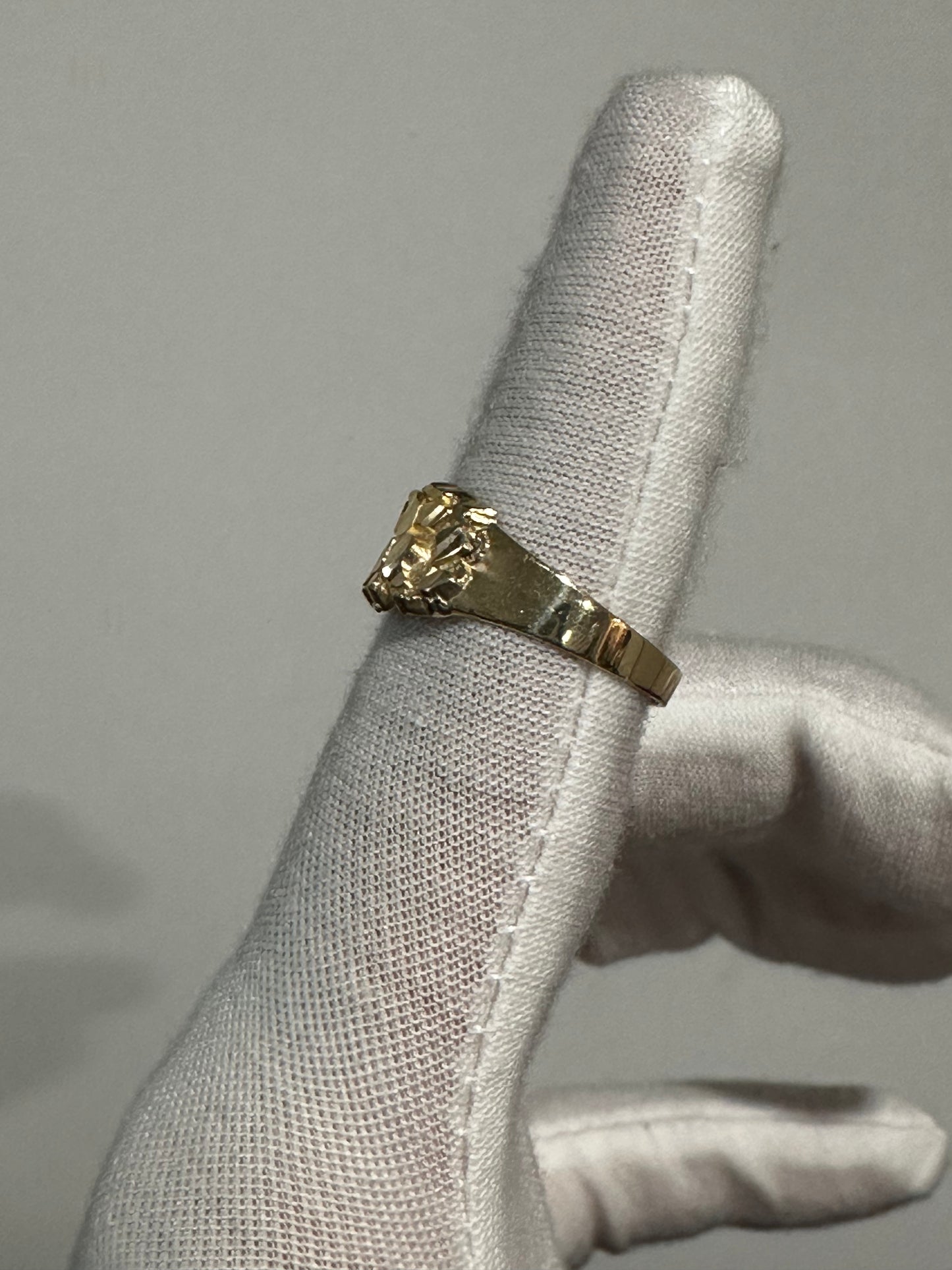 10K Nugget Ring Size 9.25