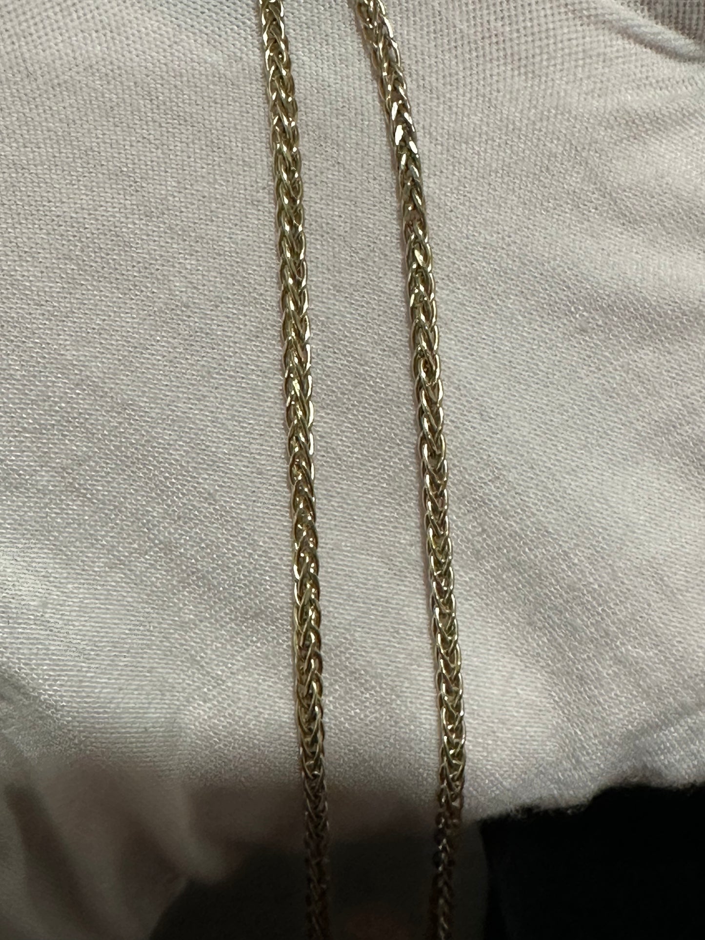 10K Wheat Chain 20”