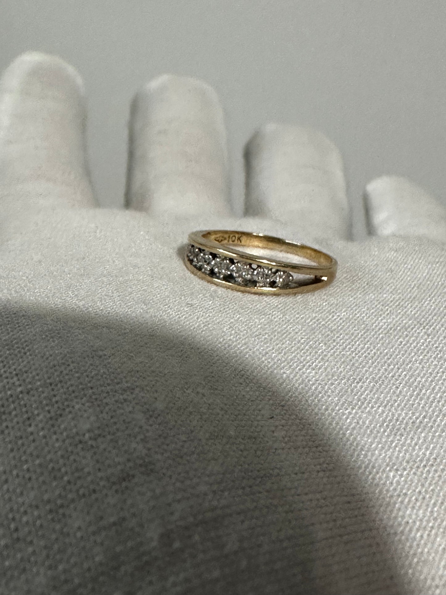 10K Diamond Ring Size 5.5