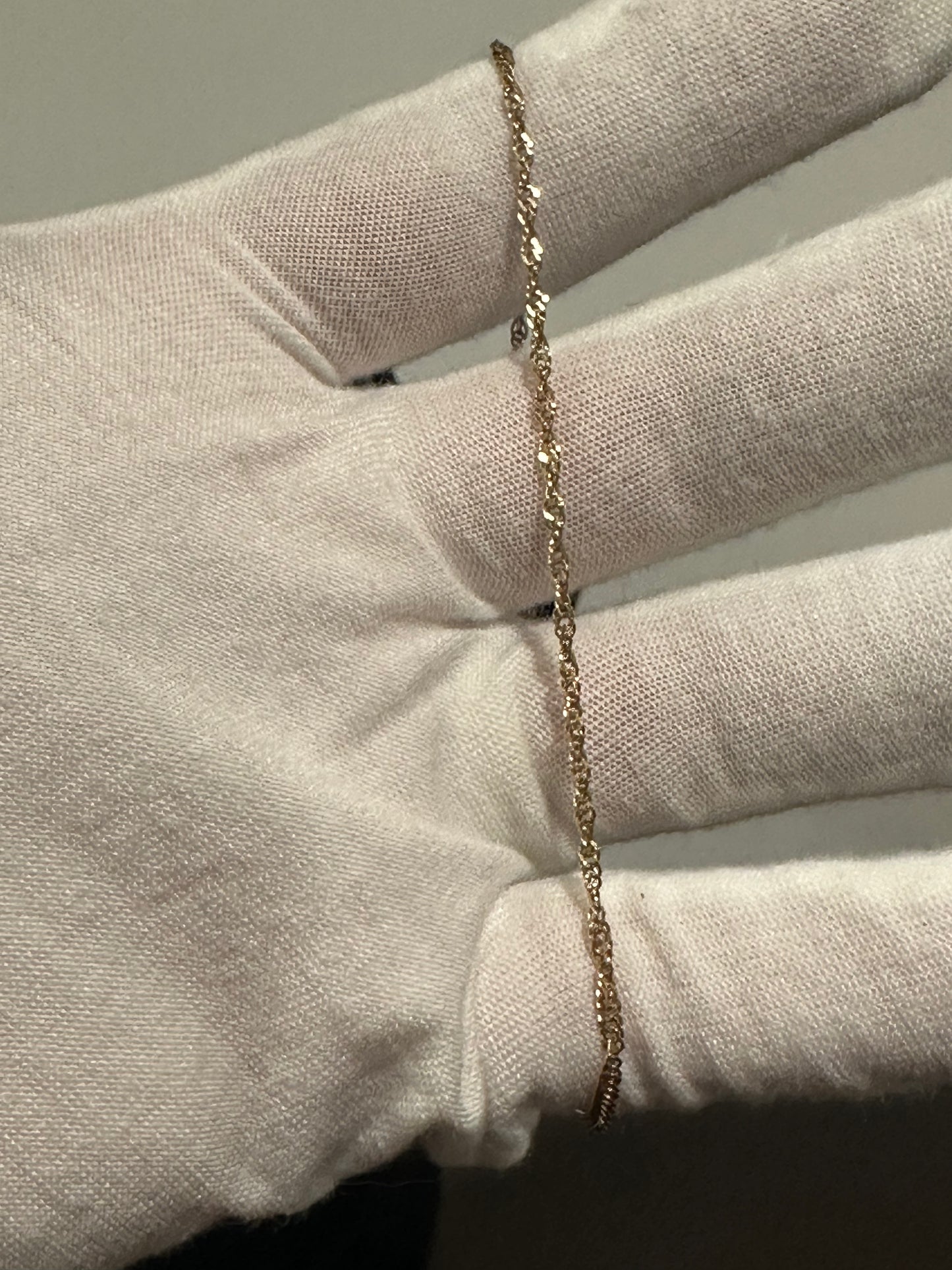 10K Bracelet 8.25”