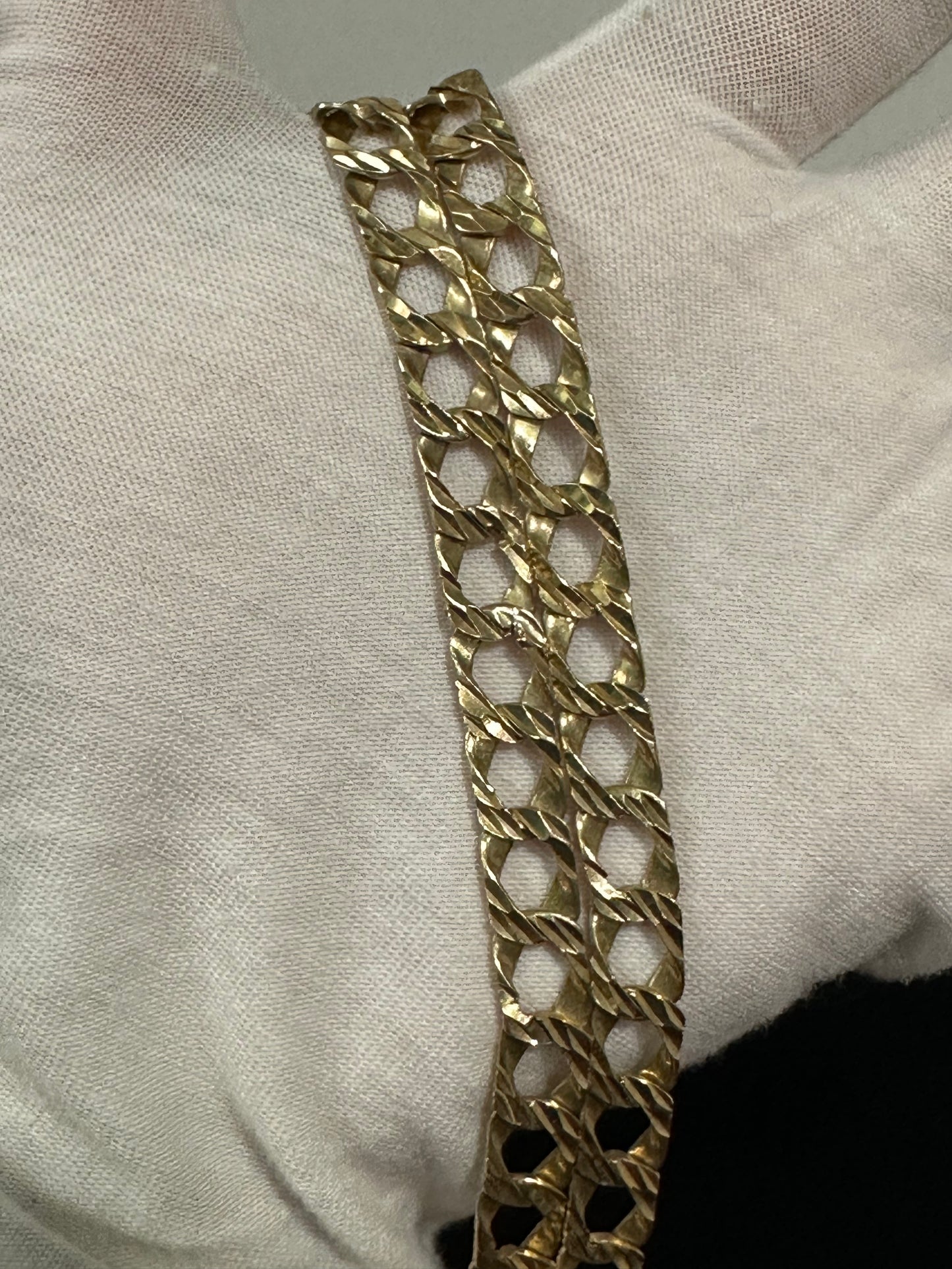 10K Diamond Cut Chain 20 5/8”
