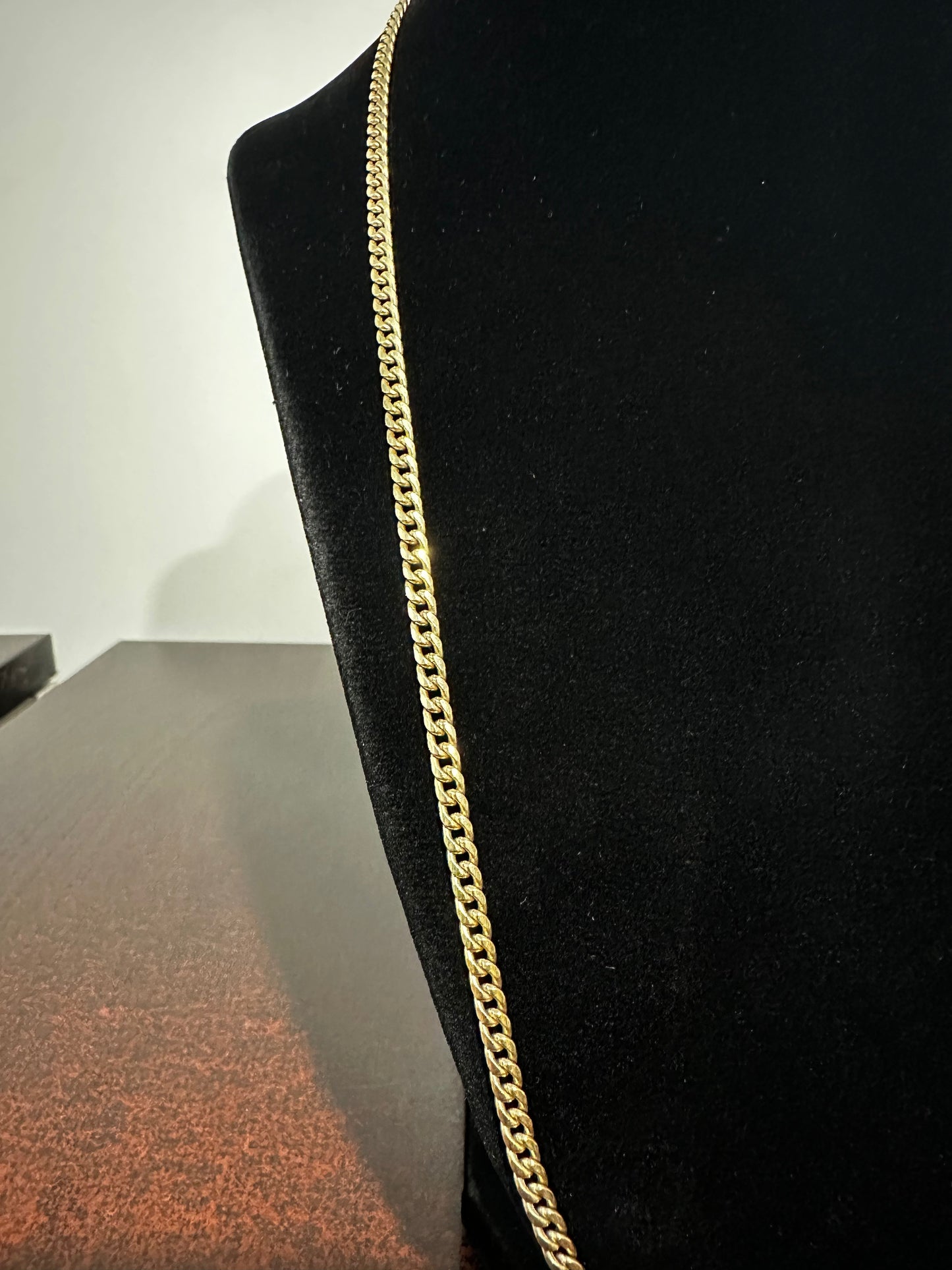 10K Cuban Link Chain 24”