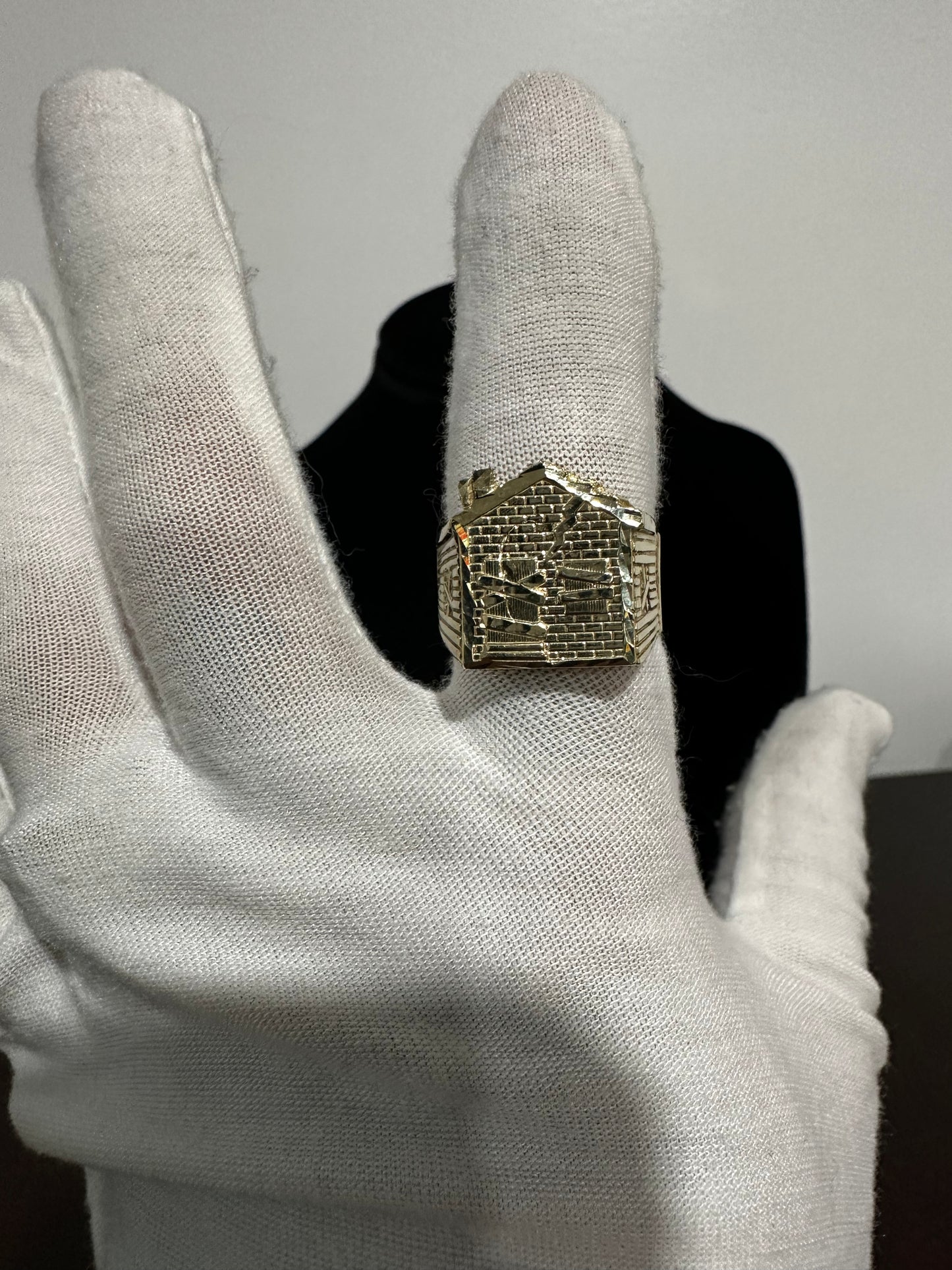 10K Traphouse Ring Size 10