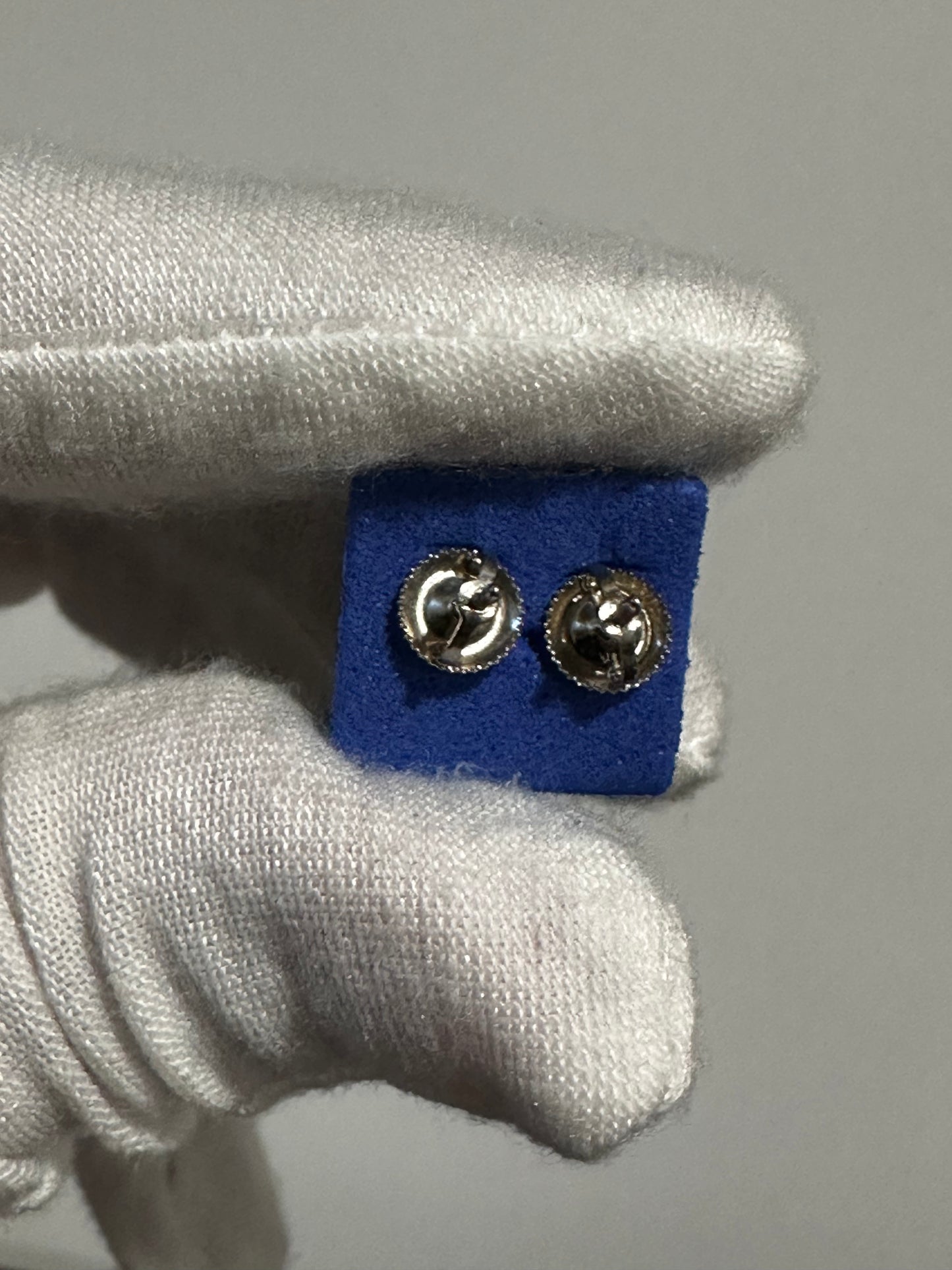 14K VVS 2.03ct Studs
