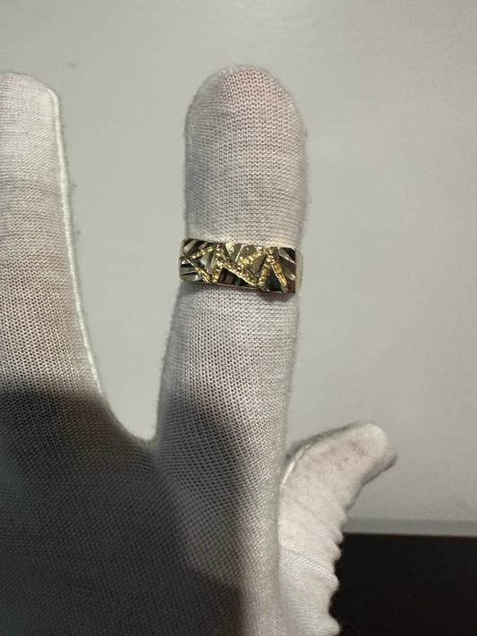 10K Nugget Ring Size 7