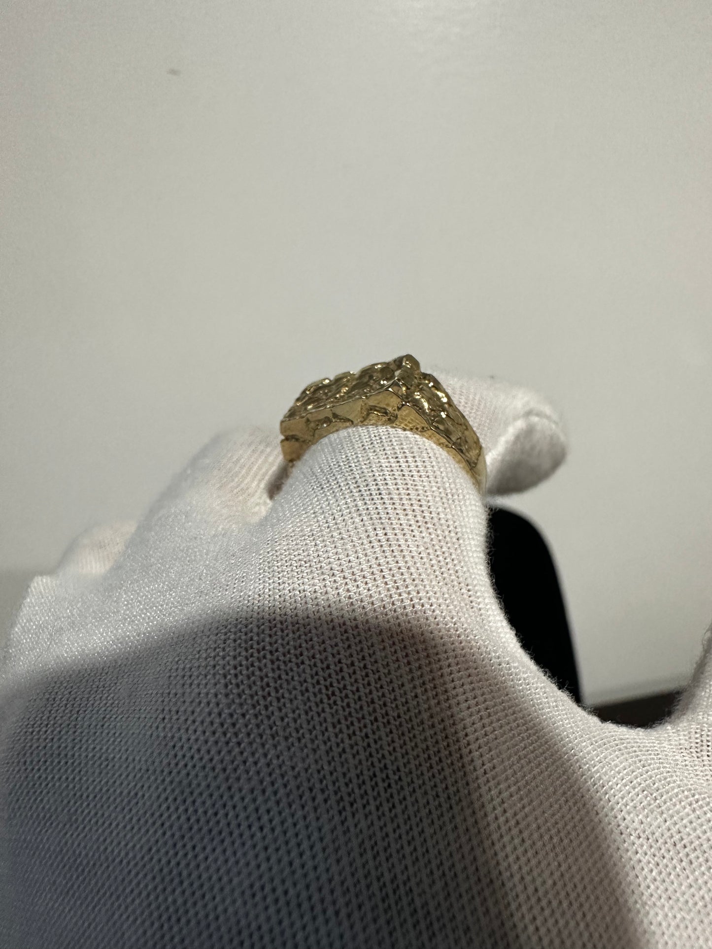 10K Nugget Ring Size 10