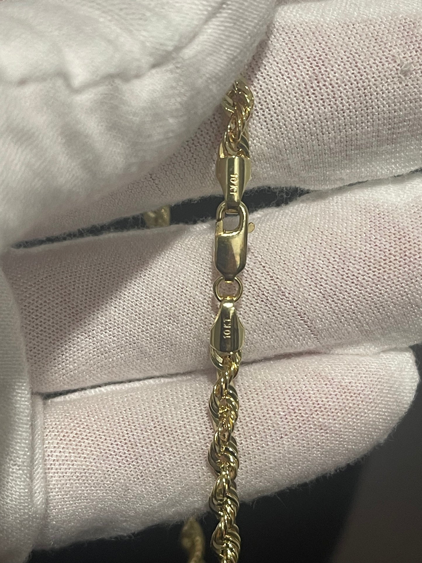 10K Italian Rope Chain 20”