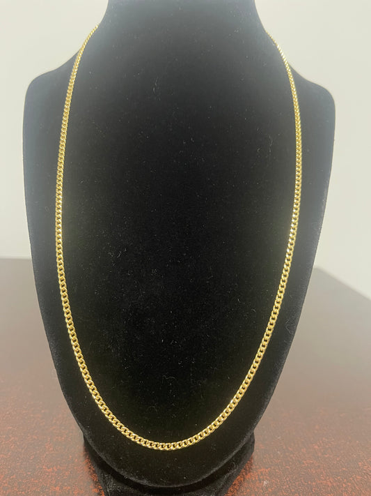 10K Cuban Chain 22”