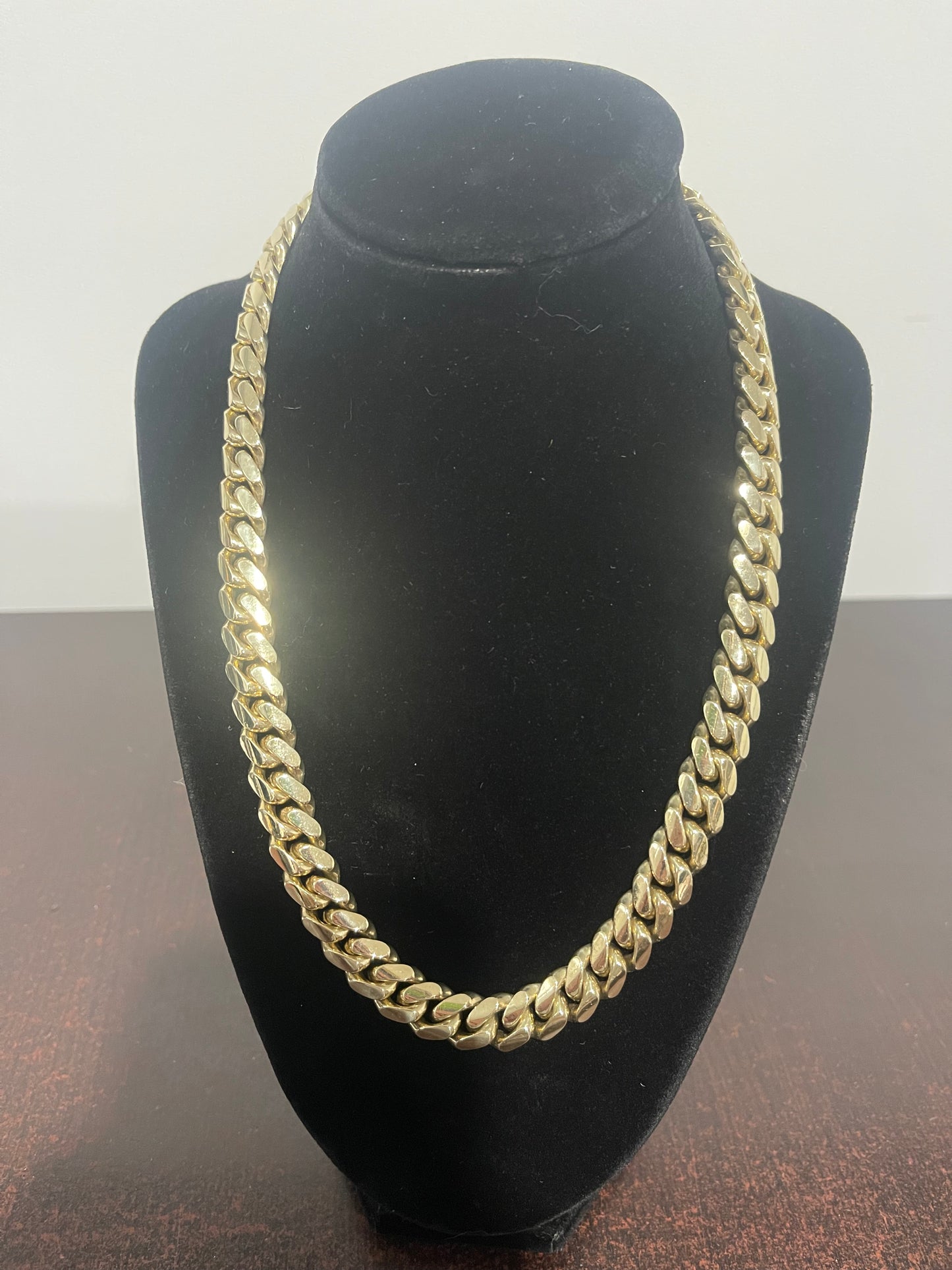 10K Solid 10K Cuban 20”