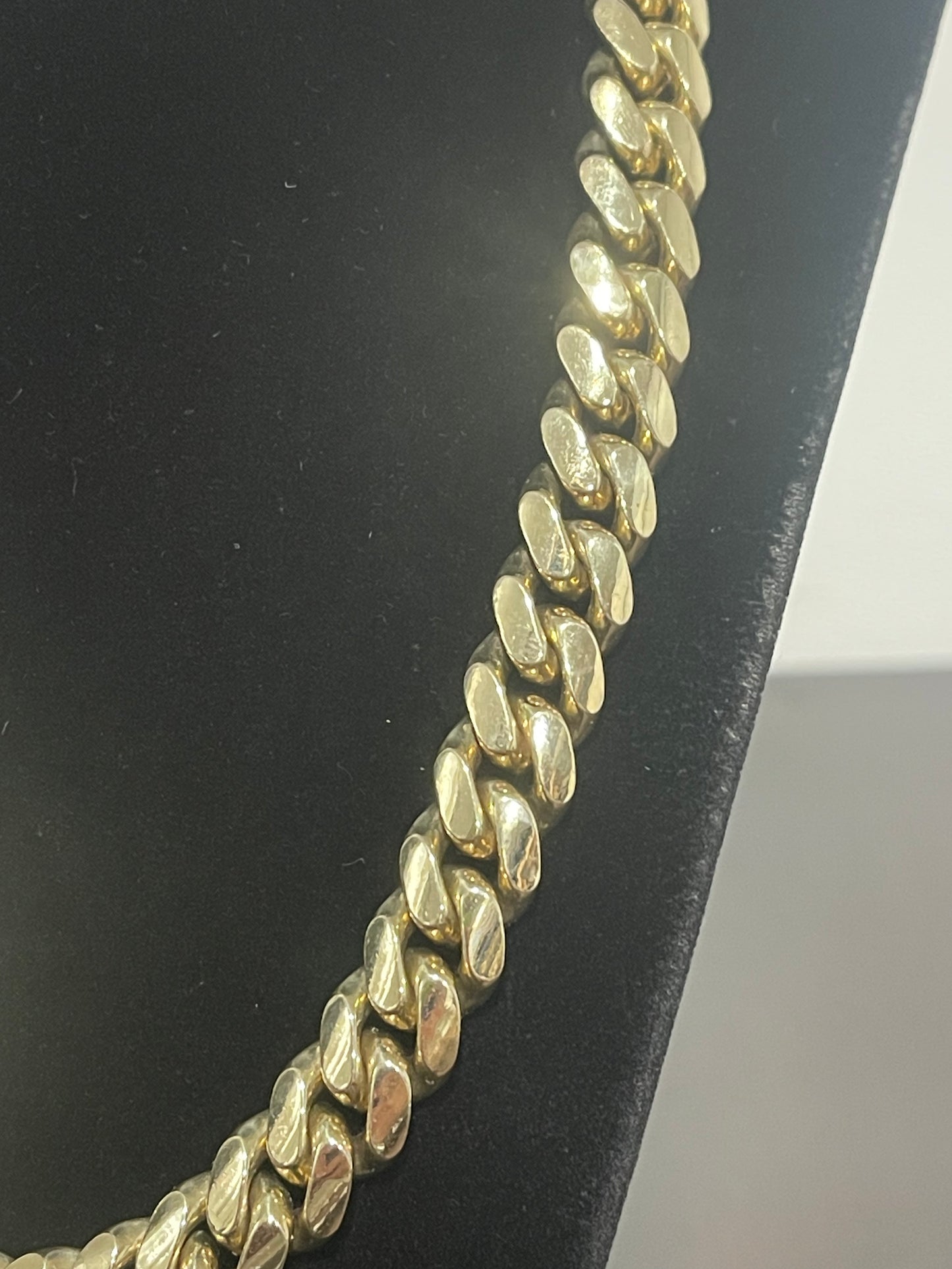 10K Solid 10K Cuban 20”