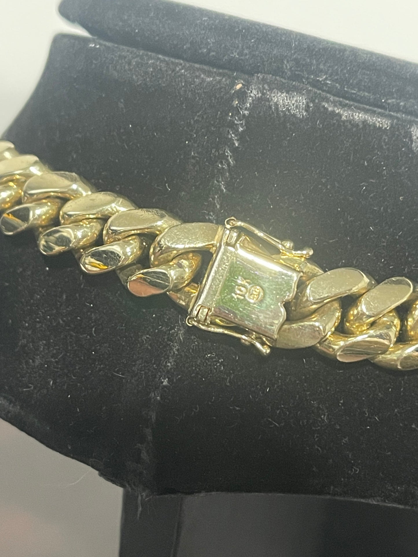 10K Solid 10K Cuban 20”