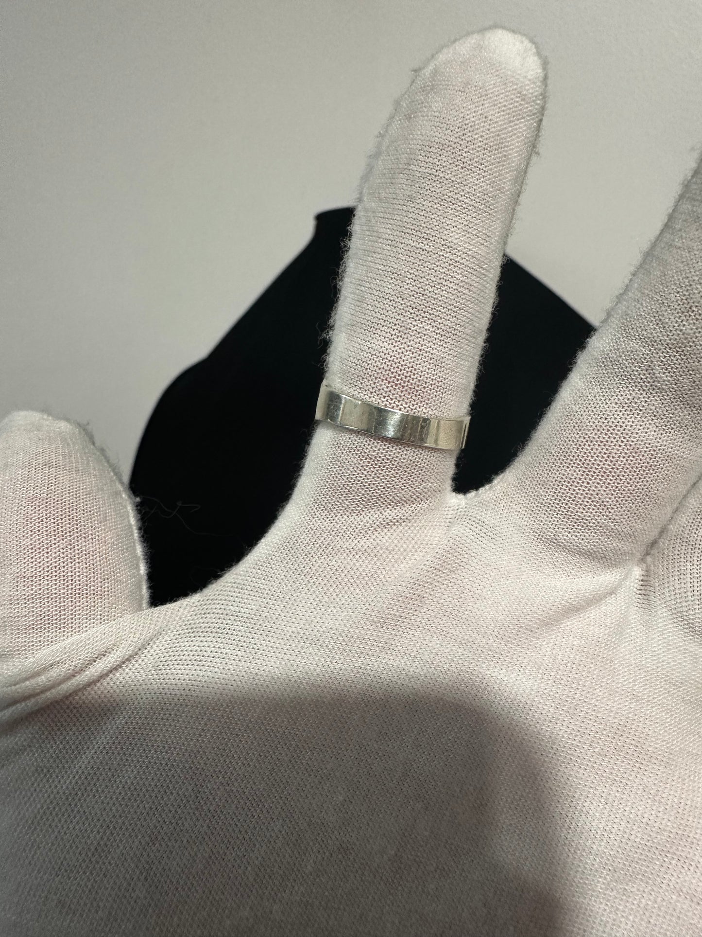 Silver Jesus Ring Size 10.25