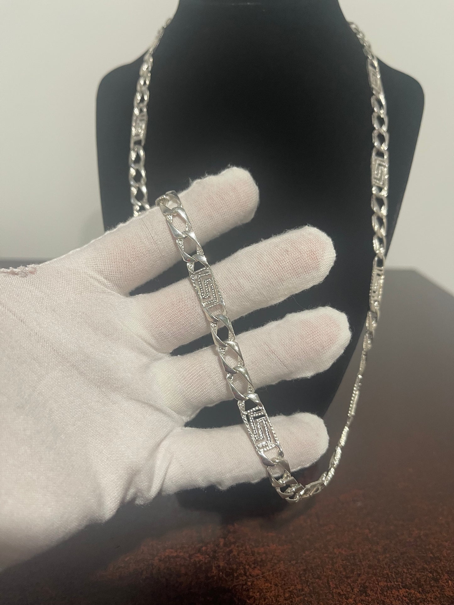 925 Diamond Cut chain 26”