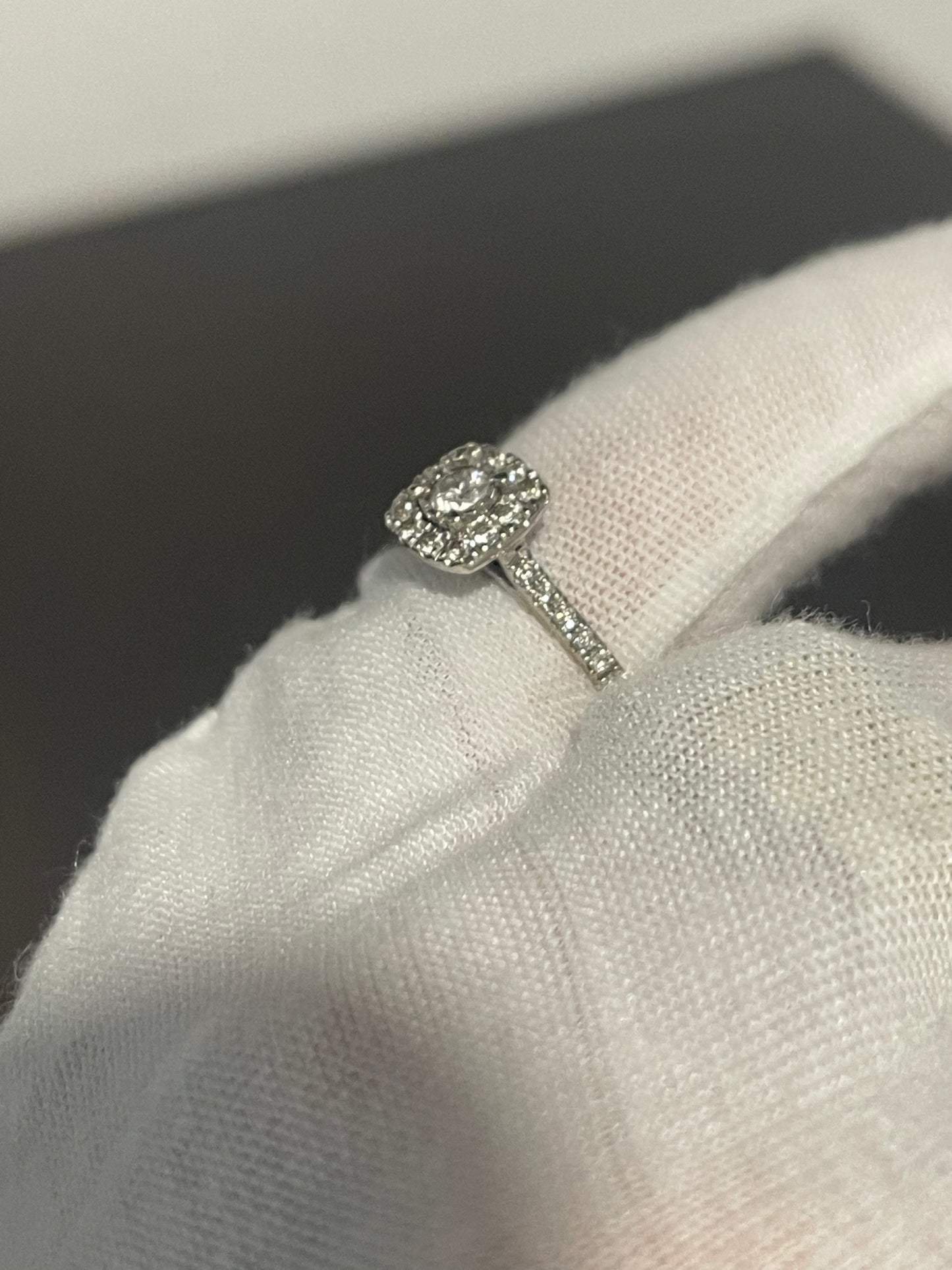 10K Diamond Engagement Ring