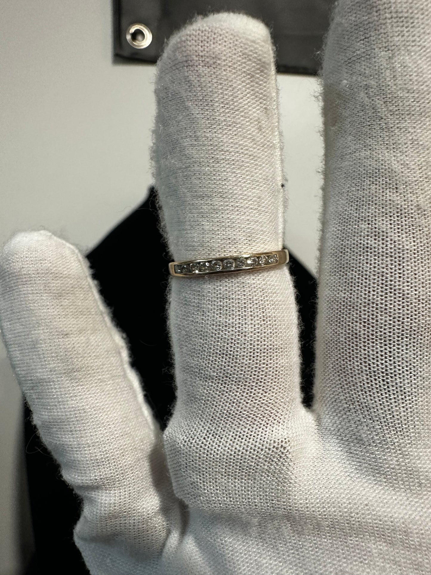 10K Diamond Ring Size 6.5