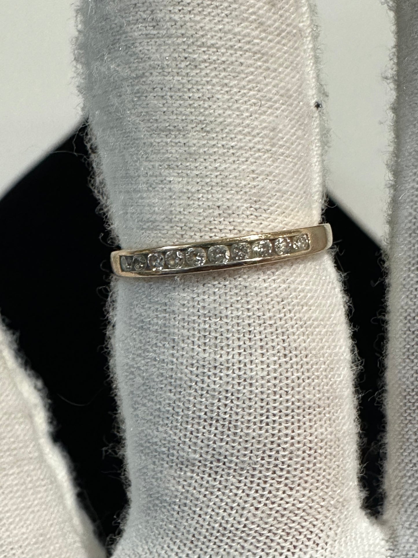 10K Diamond Ring Size 6.5