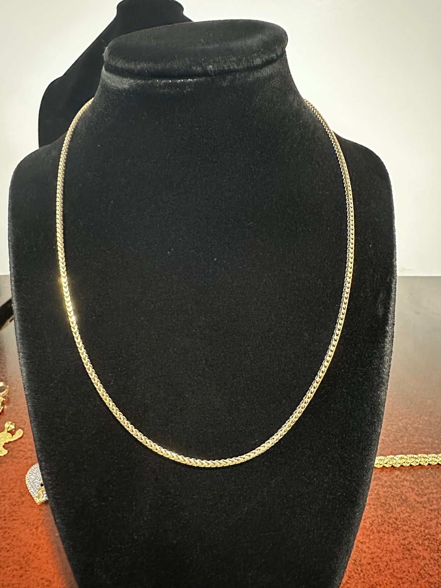 10K Gold Franco Chain 18”