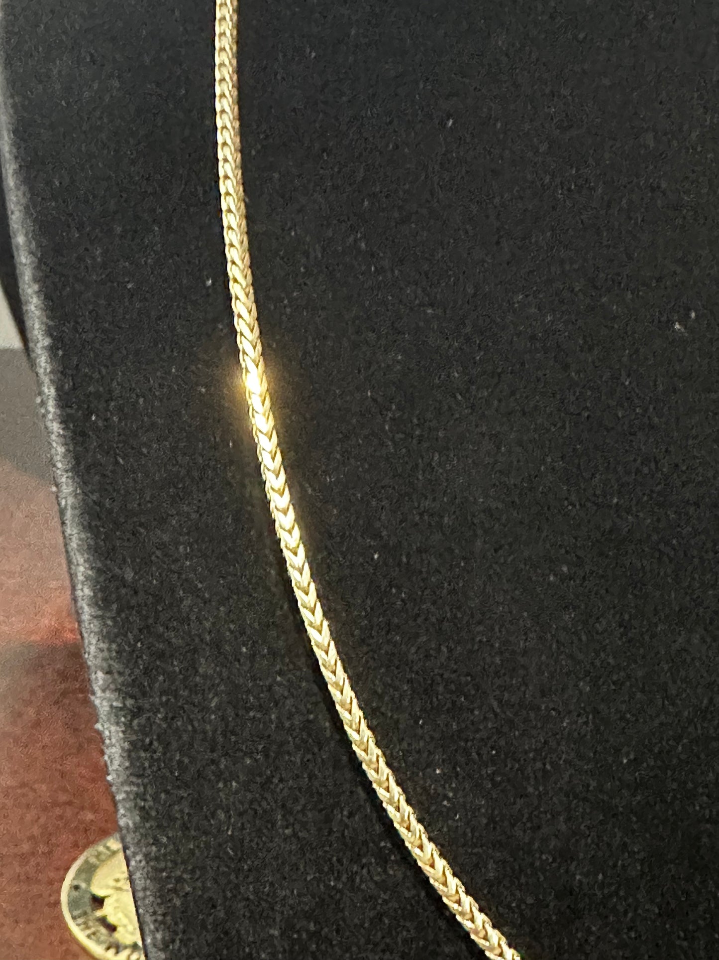 10K Gold Franco Chain 18”