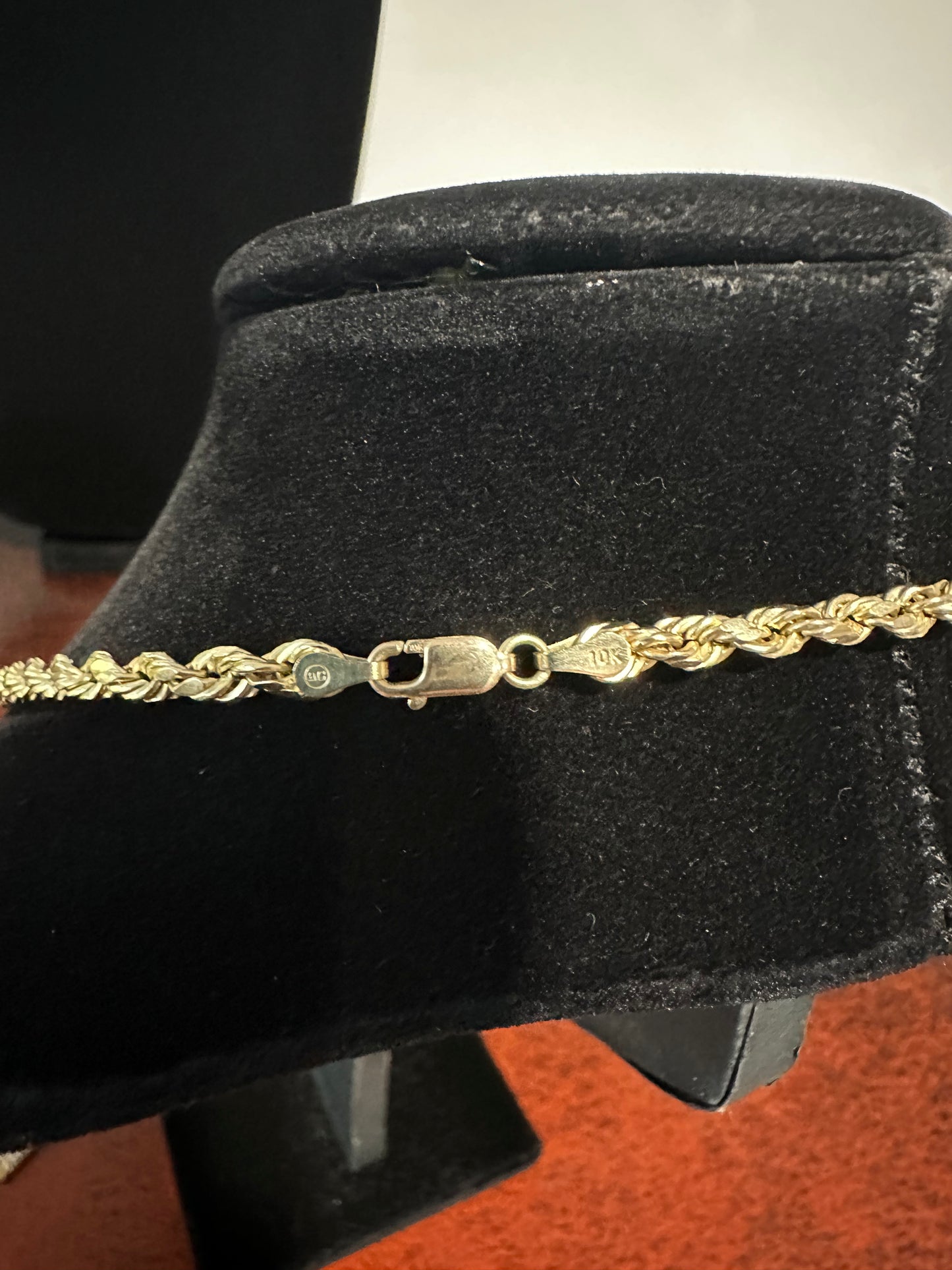 10K Rope Chain 23”